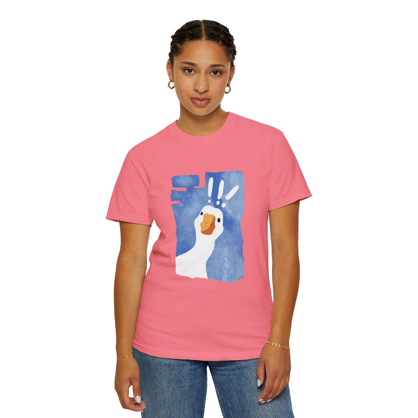 Cartoon Whimsical Goose T-Shirt