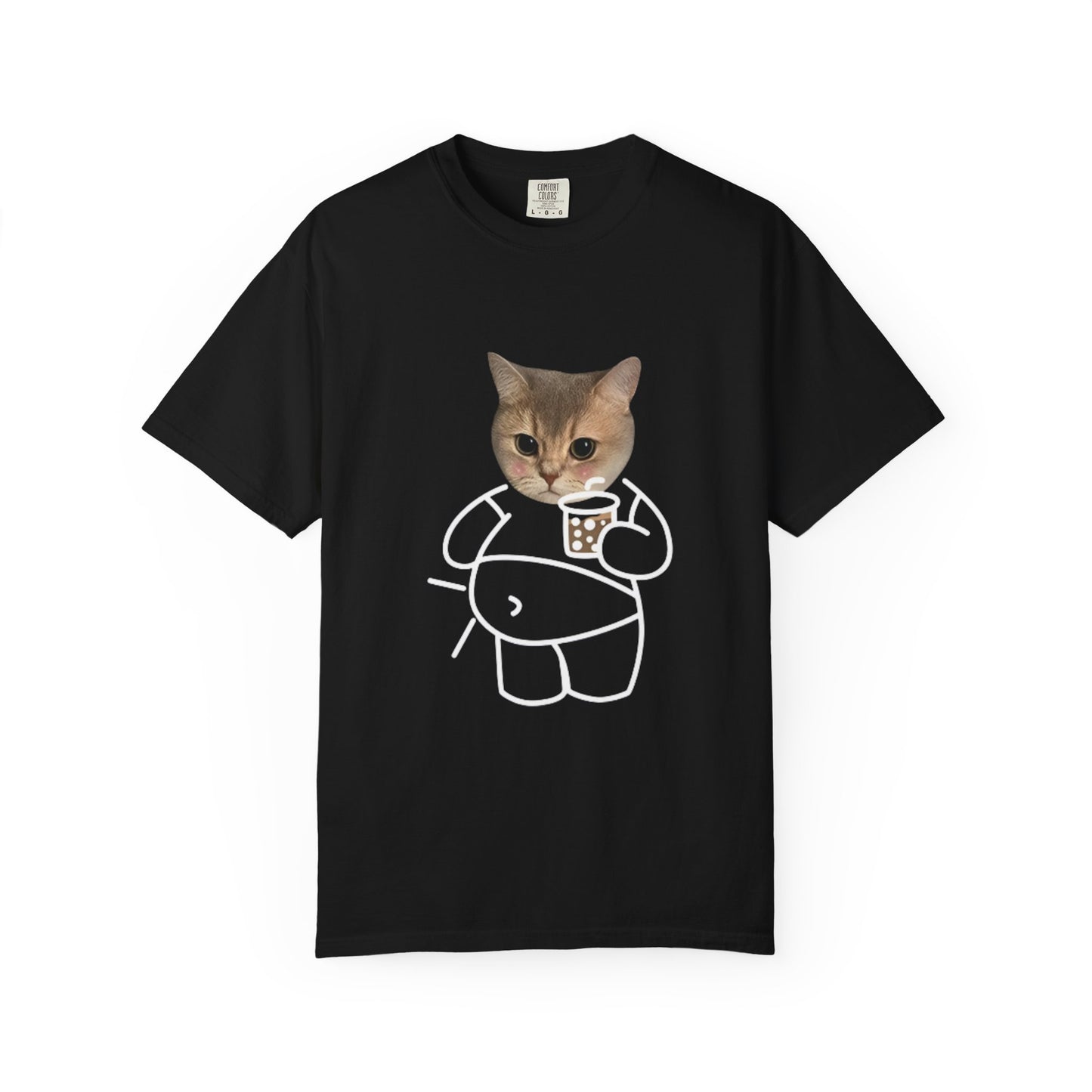 Cartoon Cute Cat Unisex T-Shirt