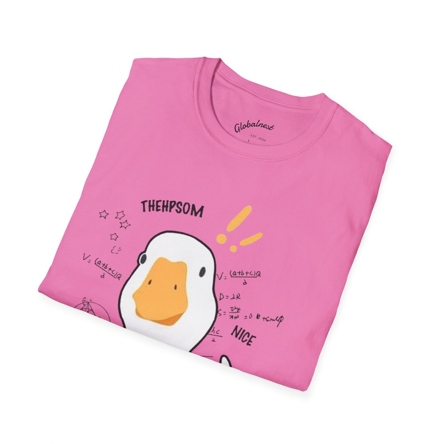 Cartoon Quirky Goose Unisex T-Shirt