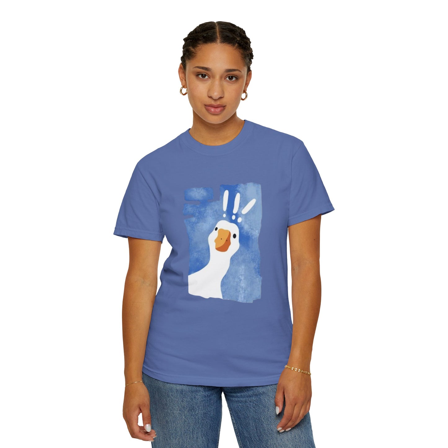 Cartoon Whimsical Goose T-Shirt