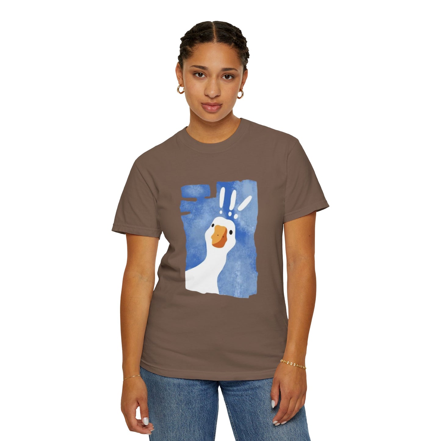 Cartoon Whimsical Goose T-Shirt