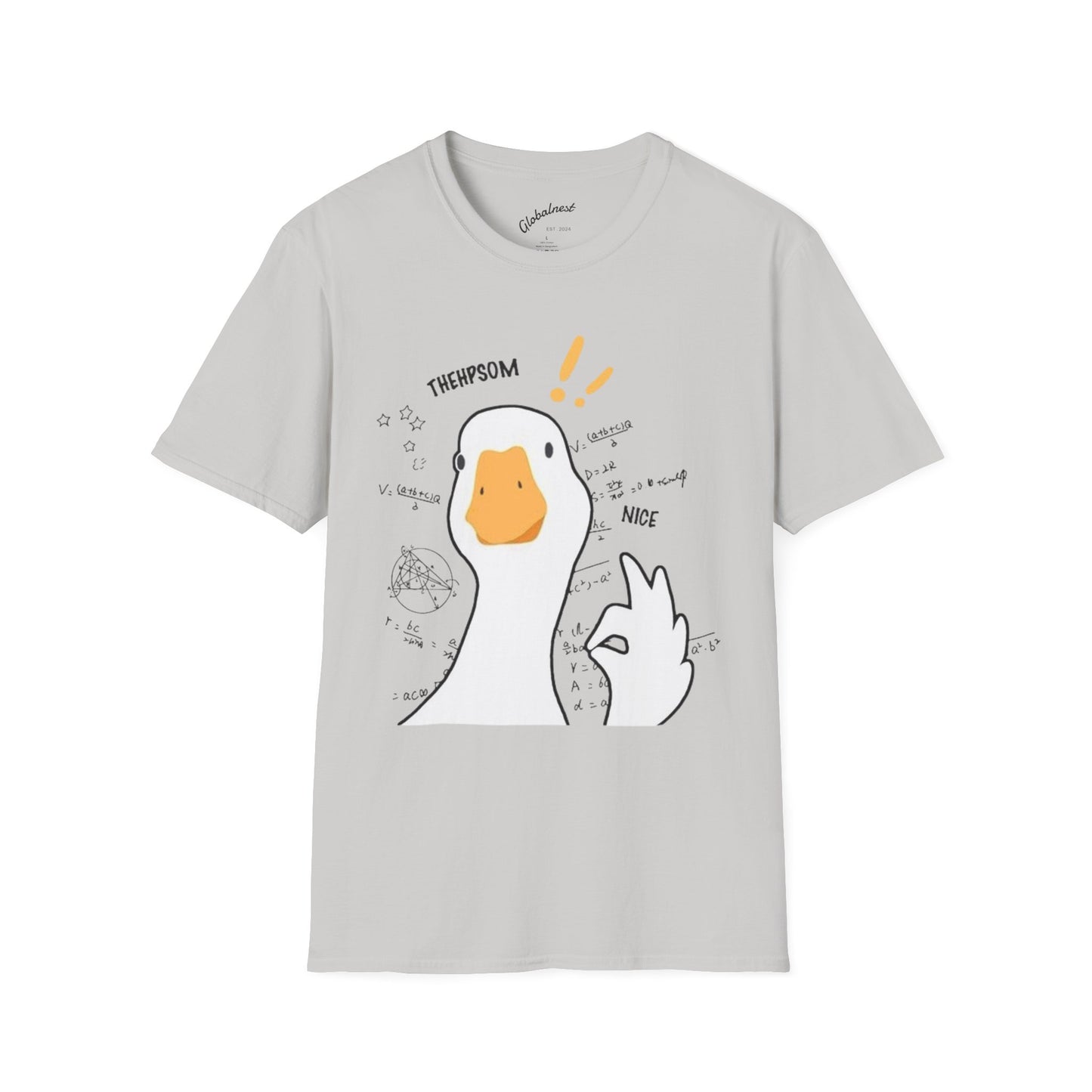 Cartoon Quirky Goose Unisex T-Shirt