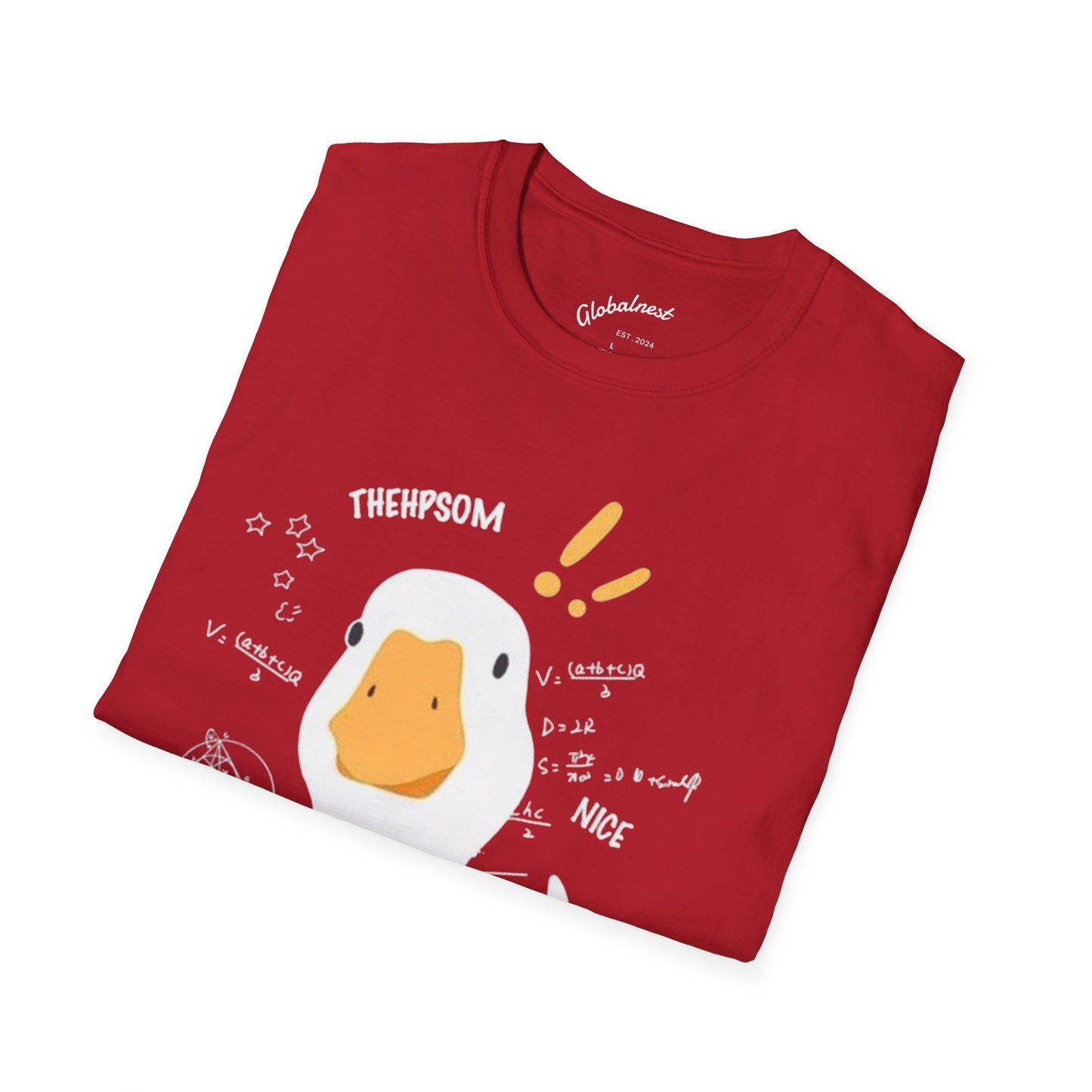 Cartoon Quirky Goose Unisex T-Shirt