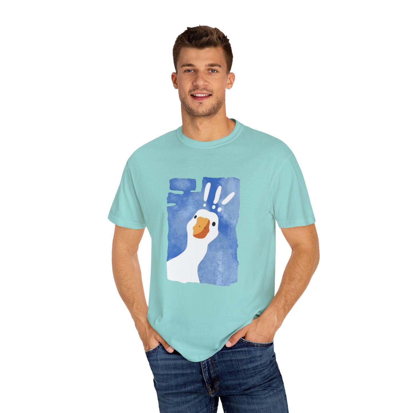 Cartoon Whimsical Goose T-Shirt