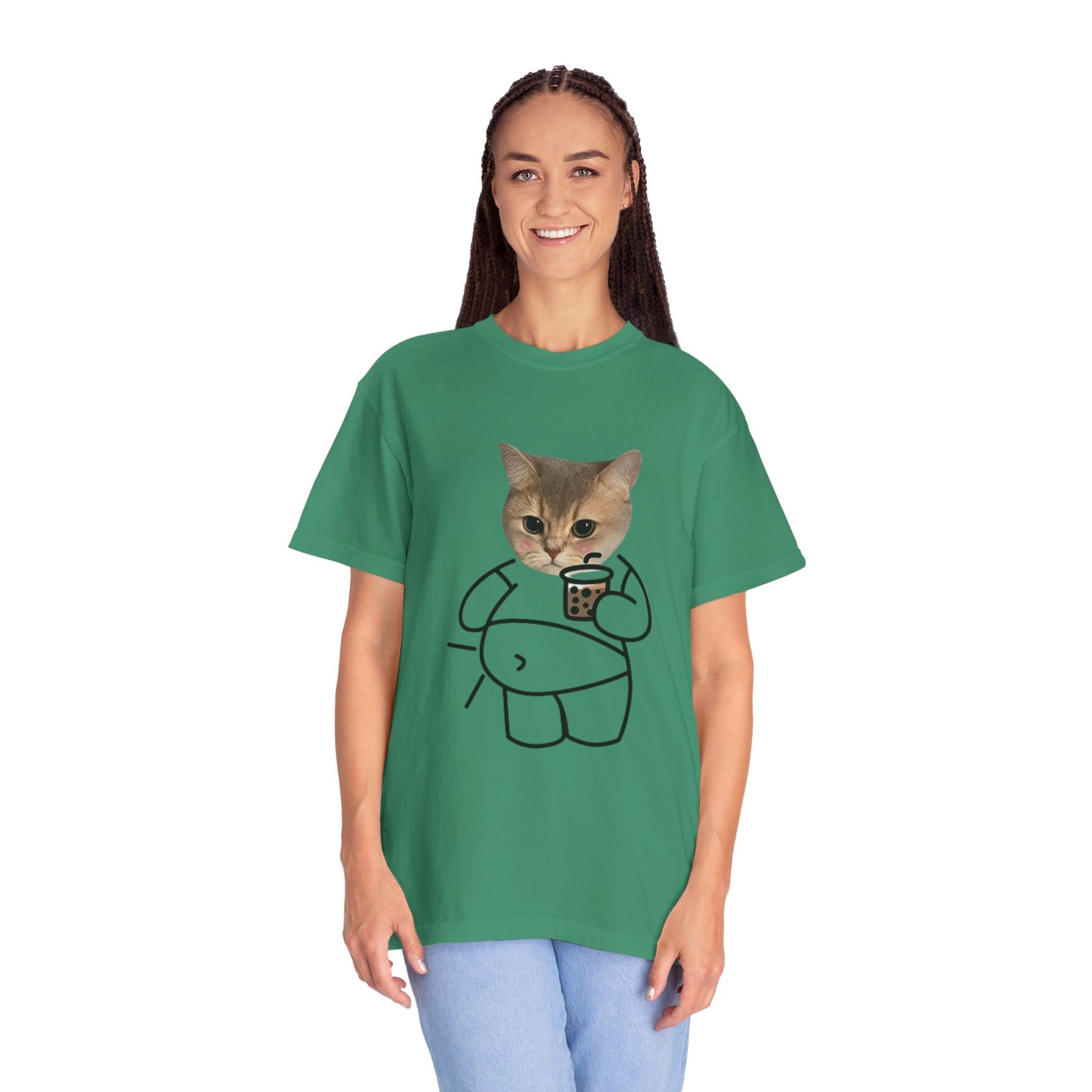 Cartoon Cute Cat Unisex T-Shirt