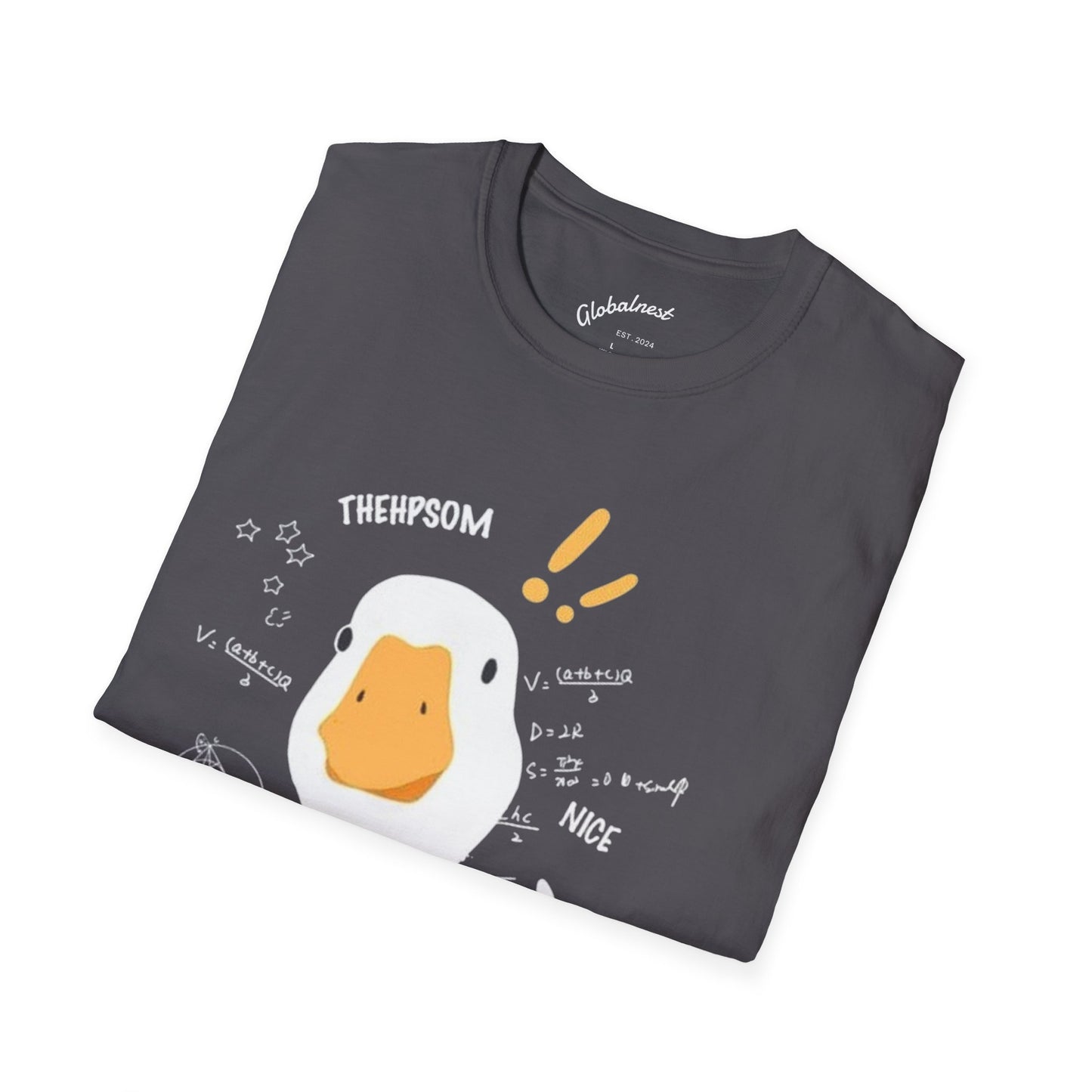 Cartoon Quirky Goose Unisex T-Shirt