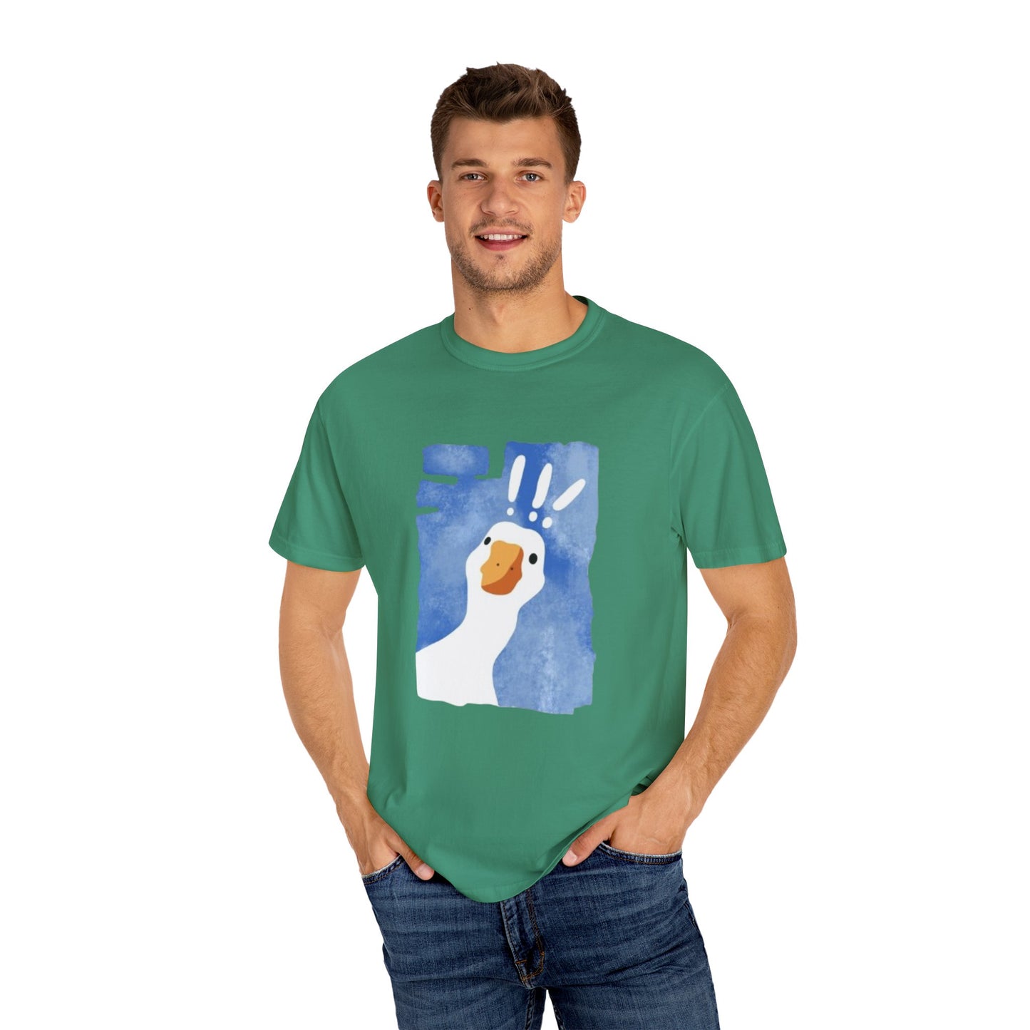 Cartoon Whimsical Goose T-Shirt