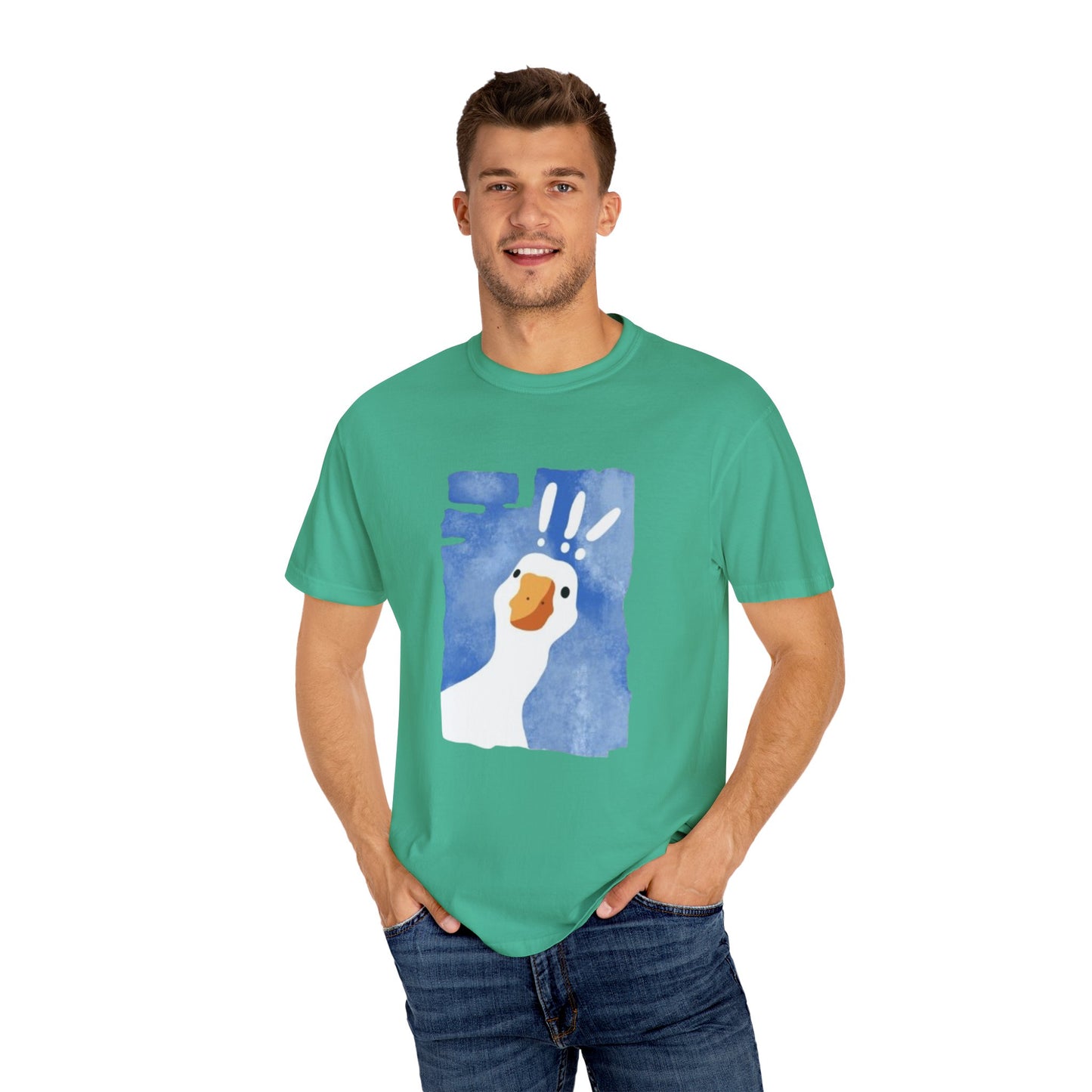 Cartoon Whimsical Goose T-Shirt