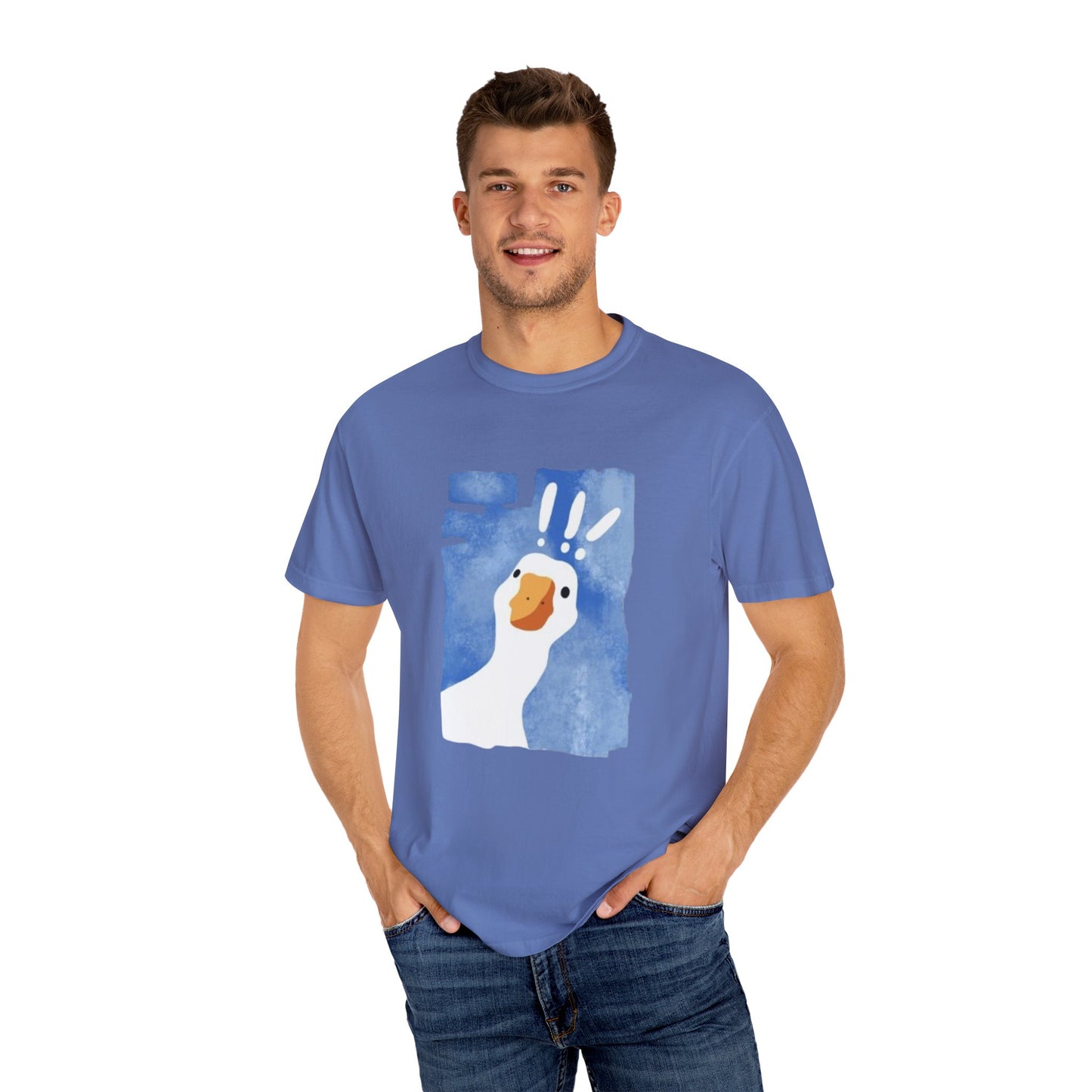 Cartoon Whimsical Goose T-Shirt