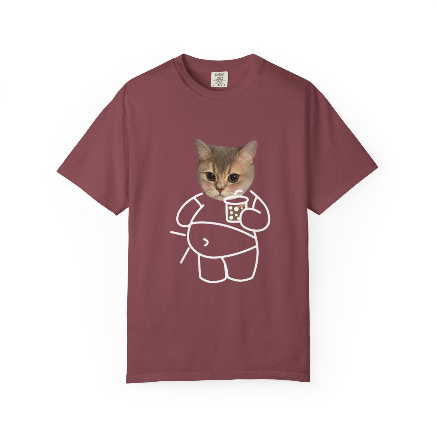 Cartoon Cute Cat Unisex T-Shirt