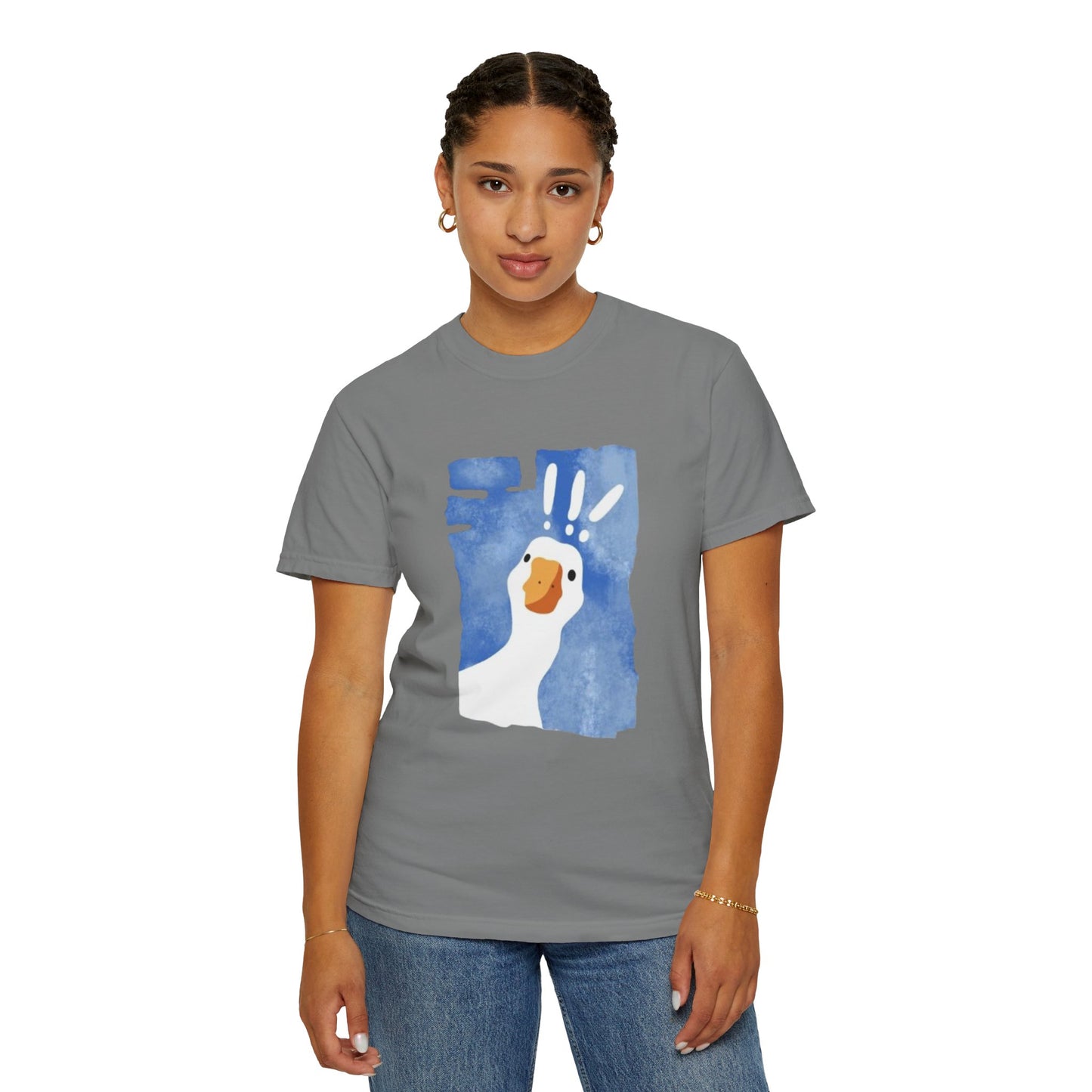 Cartoon Whimsical Goose T-Shirt