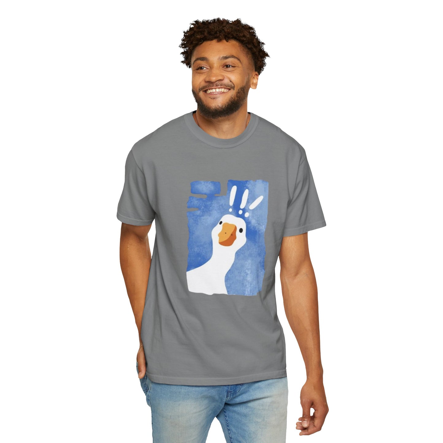 Cartoon Whimsical Goose T-Shirt