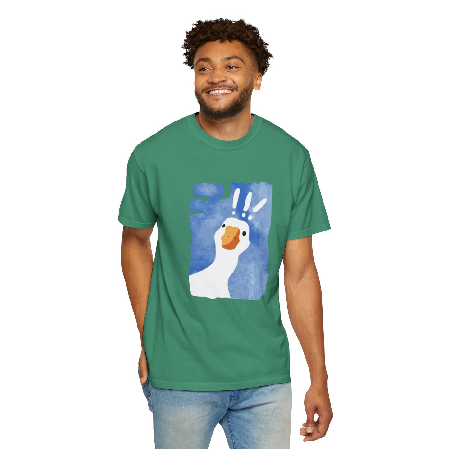 Cartoon Whimsical Goose T-Shirt