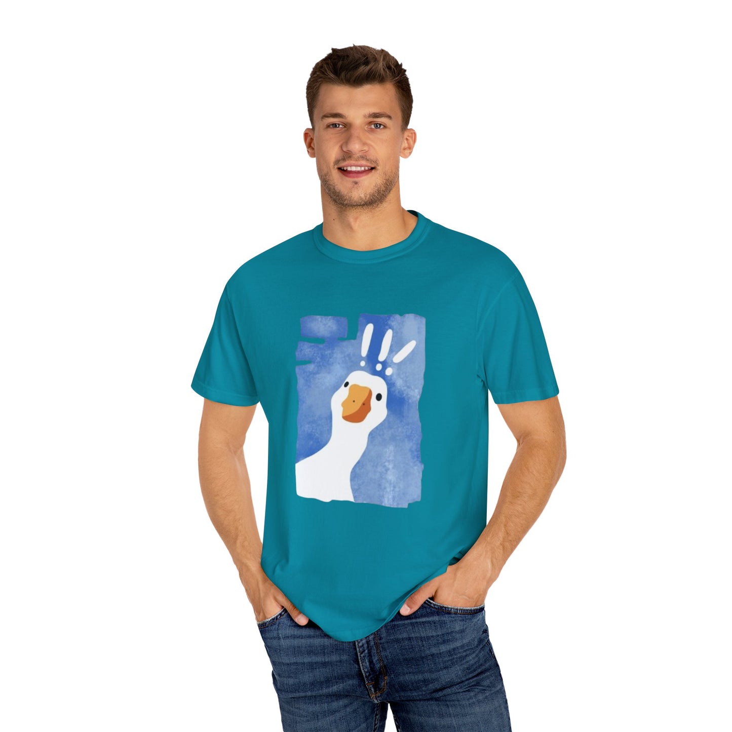 Cartoon Whimsical Goose T-Shirt