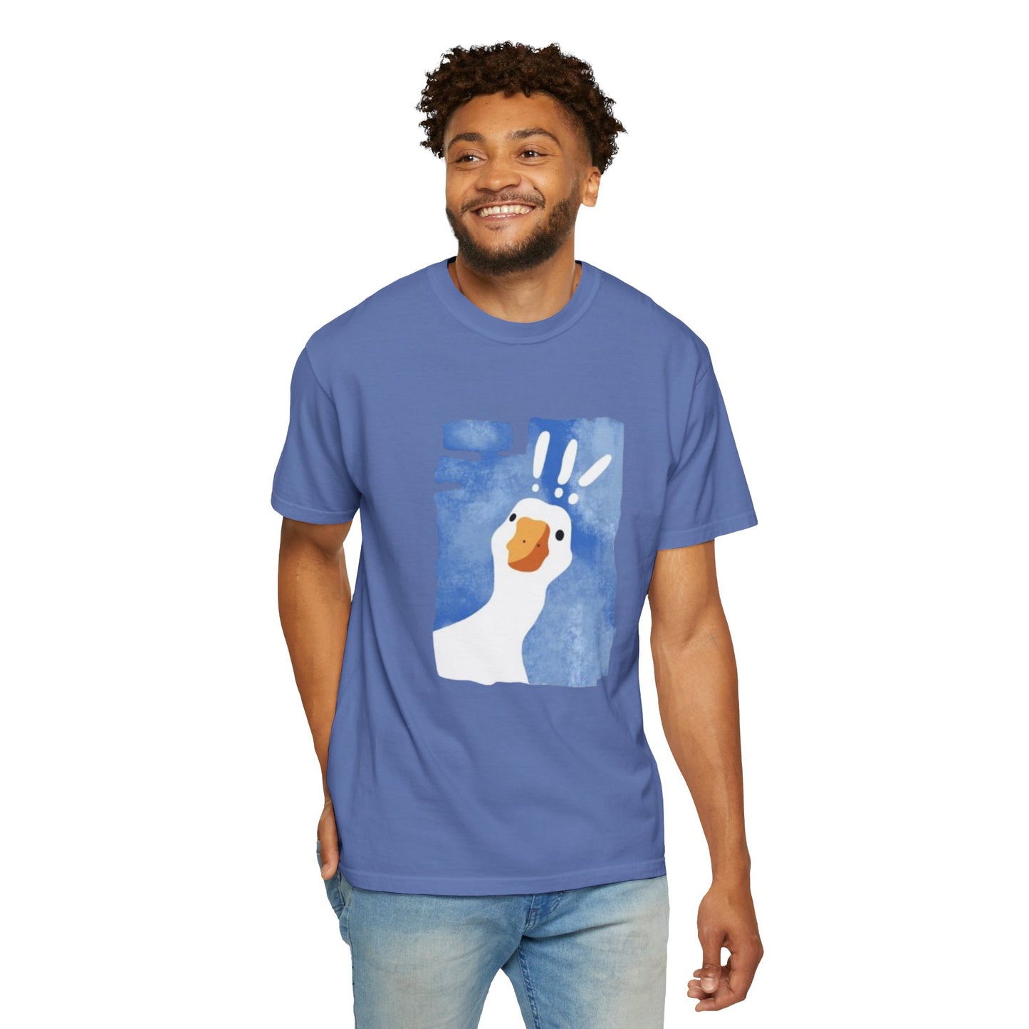 Cartoon Whimsical Goose T-Shirt