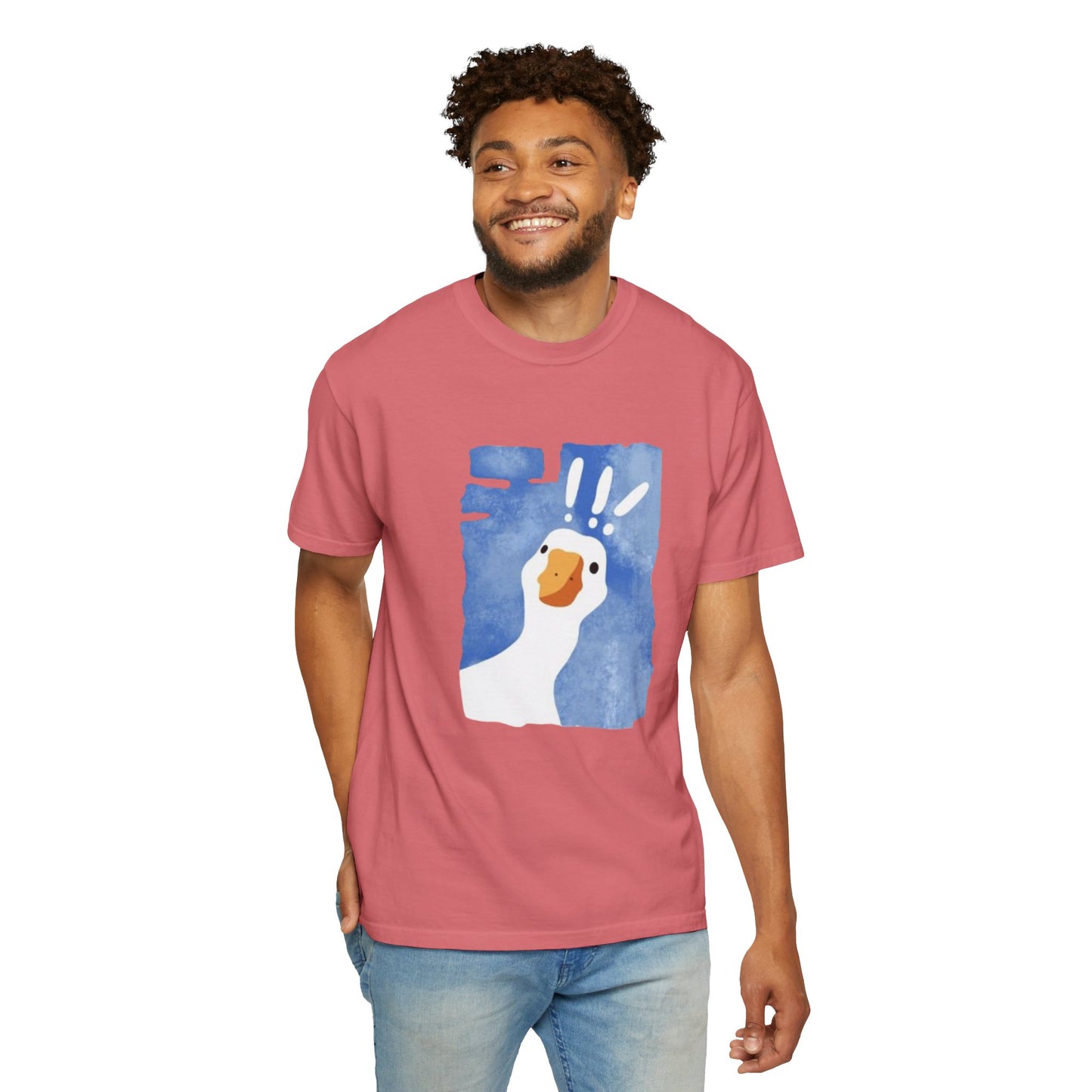 Cartoon Whimsical Goose T-Shirt