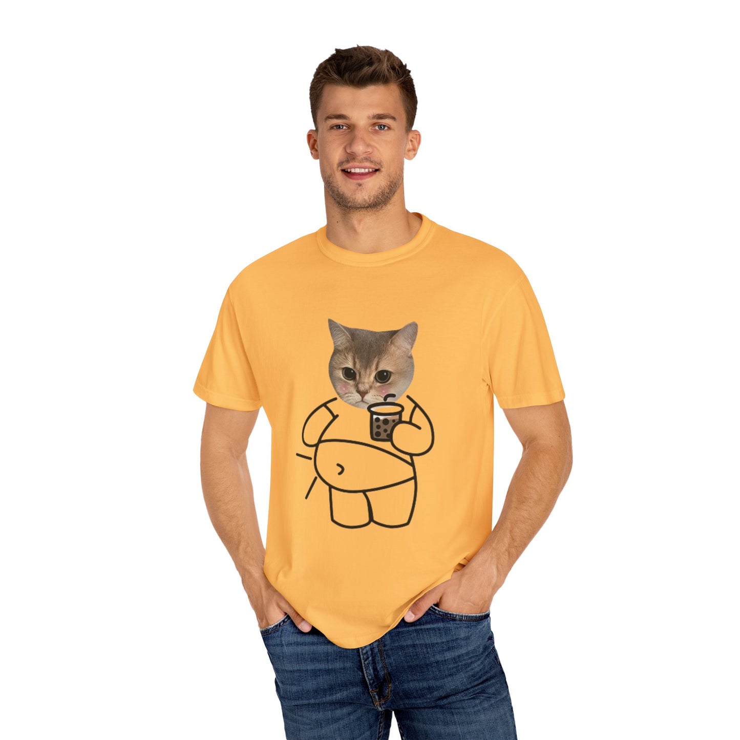 Cartoon Cute Cat Unisex T-Shirt