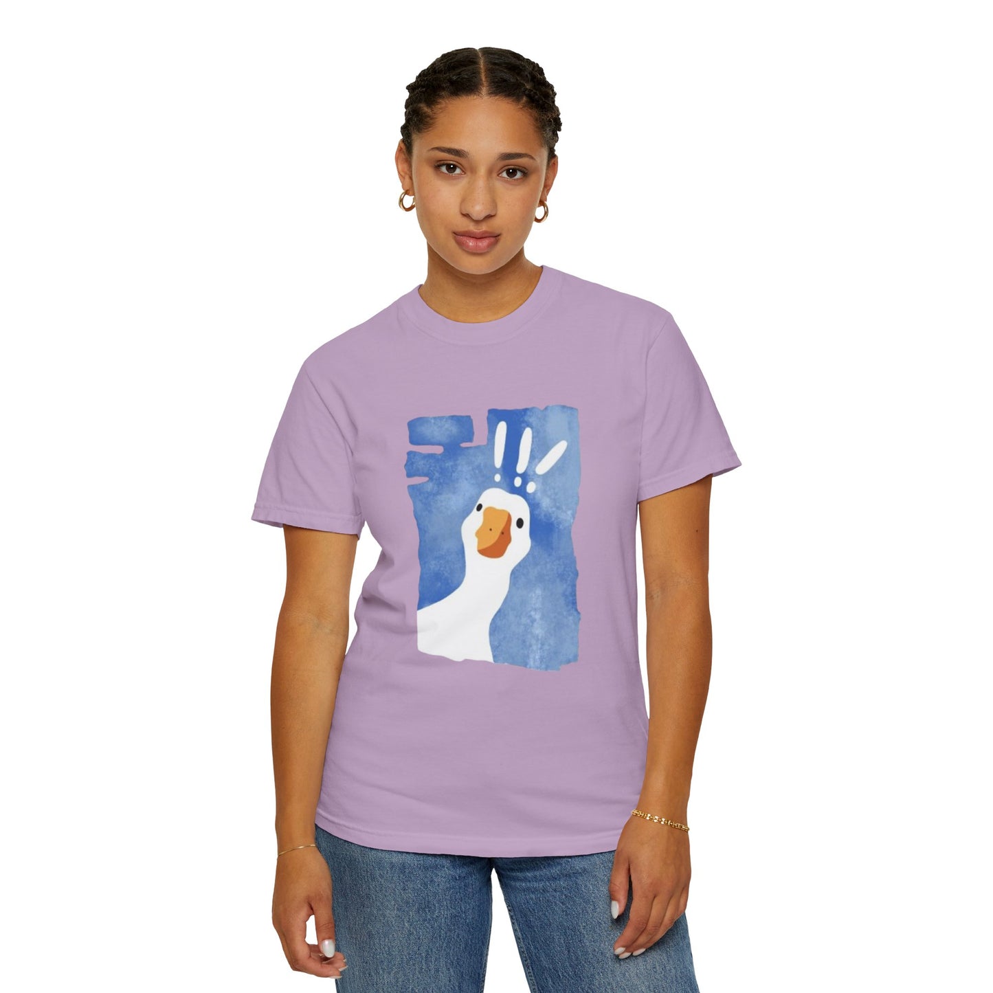 Cartoon Whimsical Goose T-Shirt
