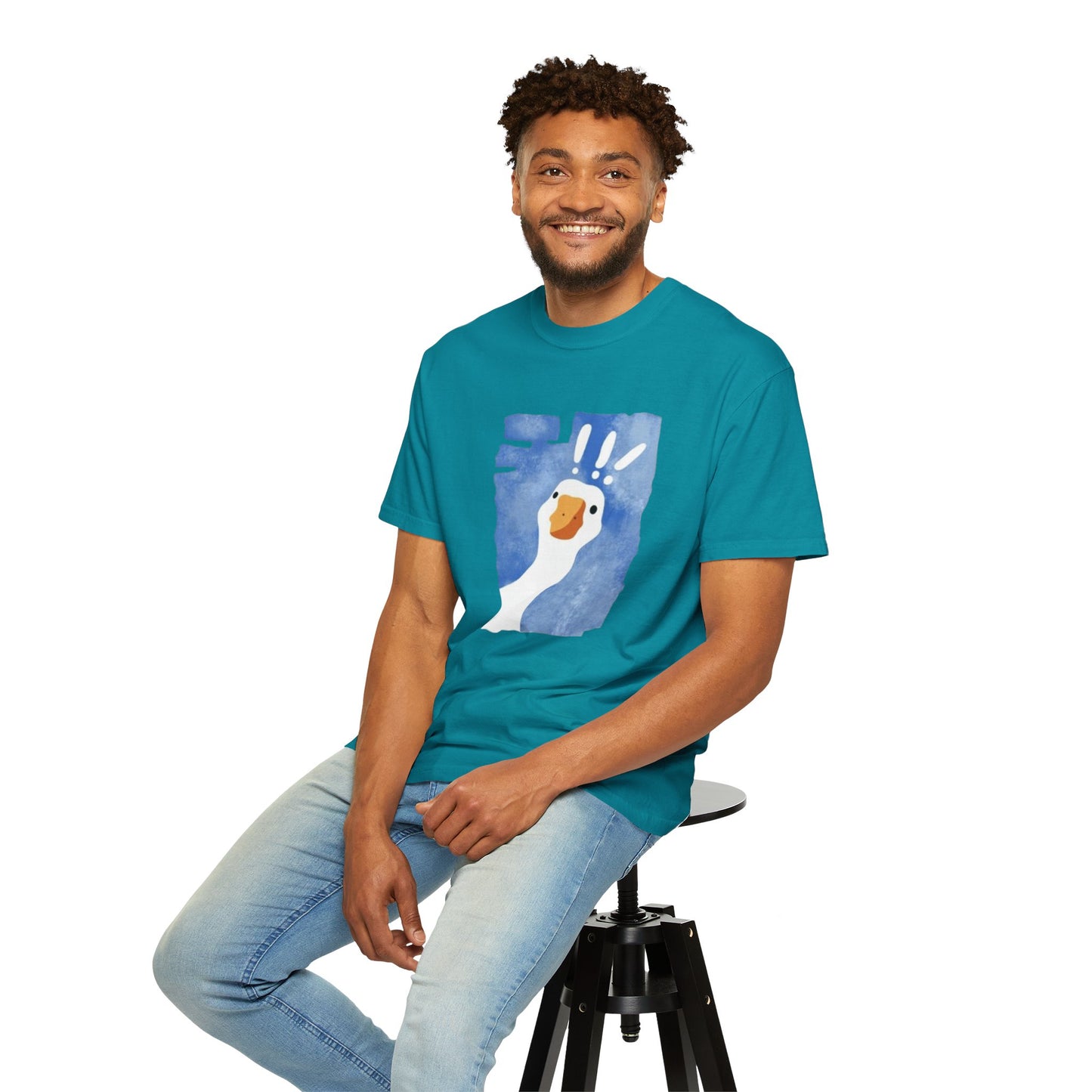Cartoon Whimsical Goose T-Shirt