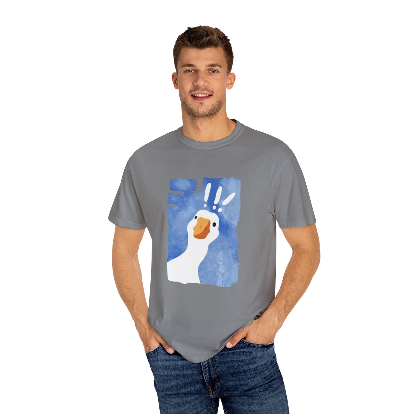 Cartoon Whimsical Goose T-Shirt