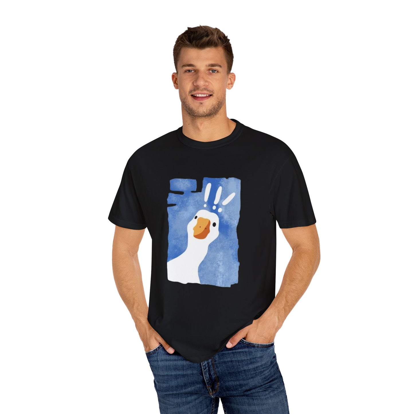 Cartoon Whimsical Goose T-Shirt
