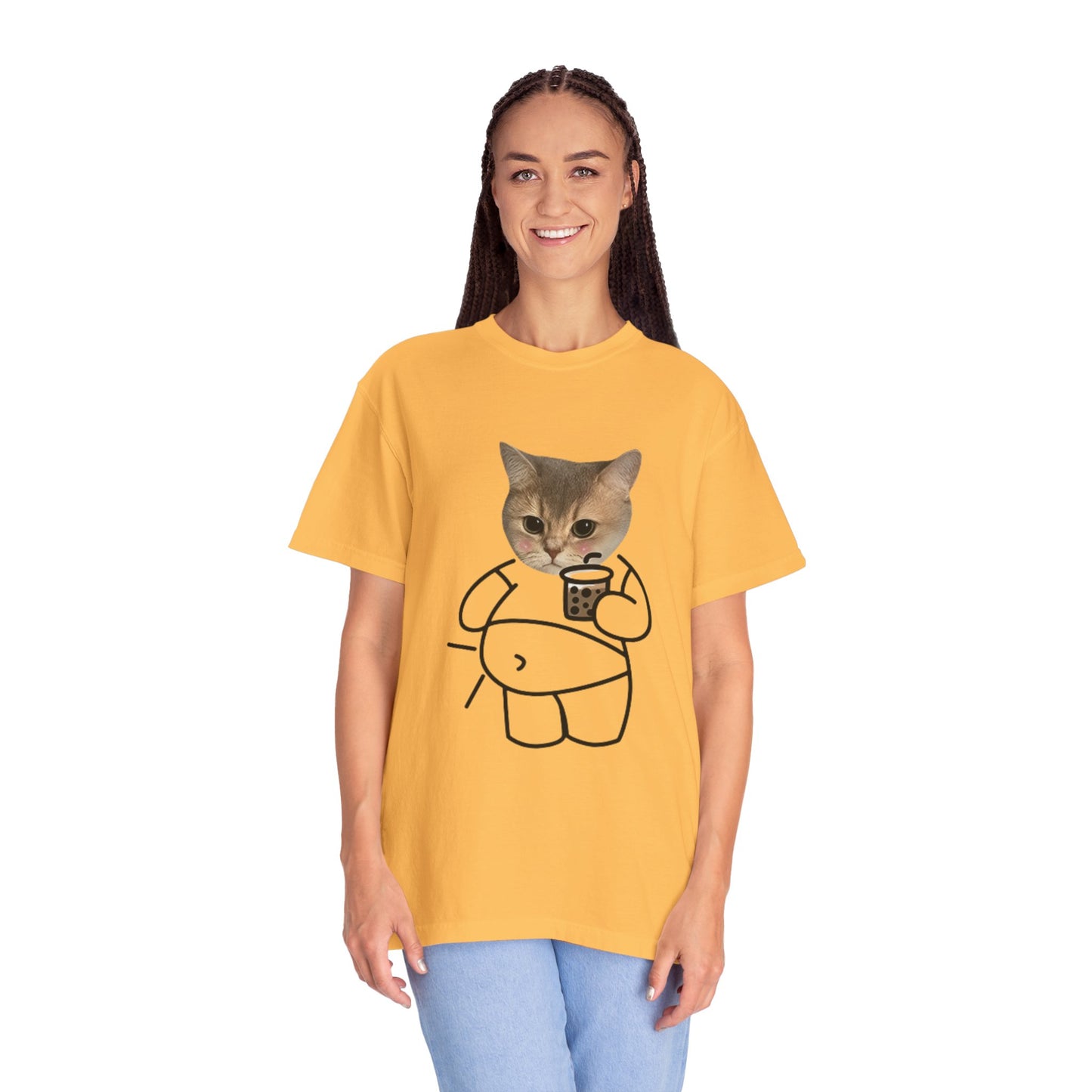 Cartoon Cute Cat Unisex T-Shirt