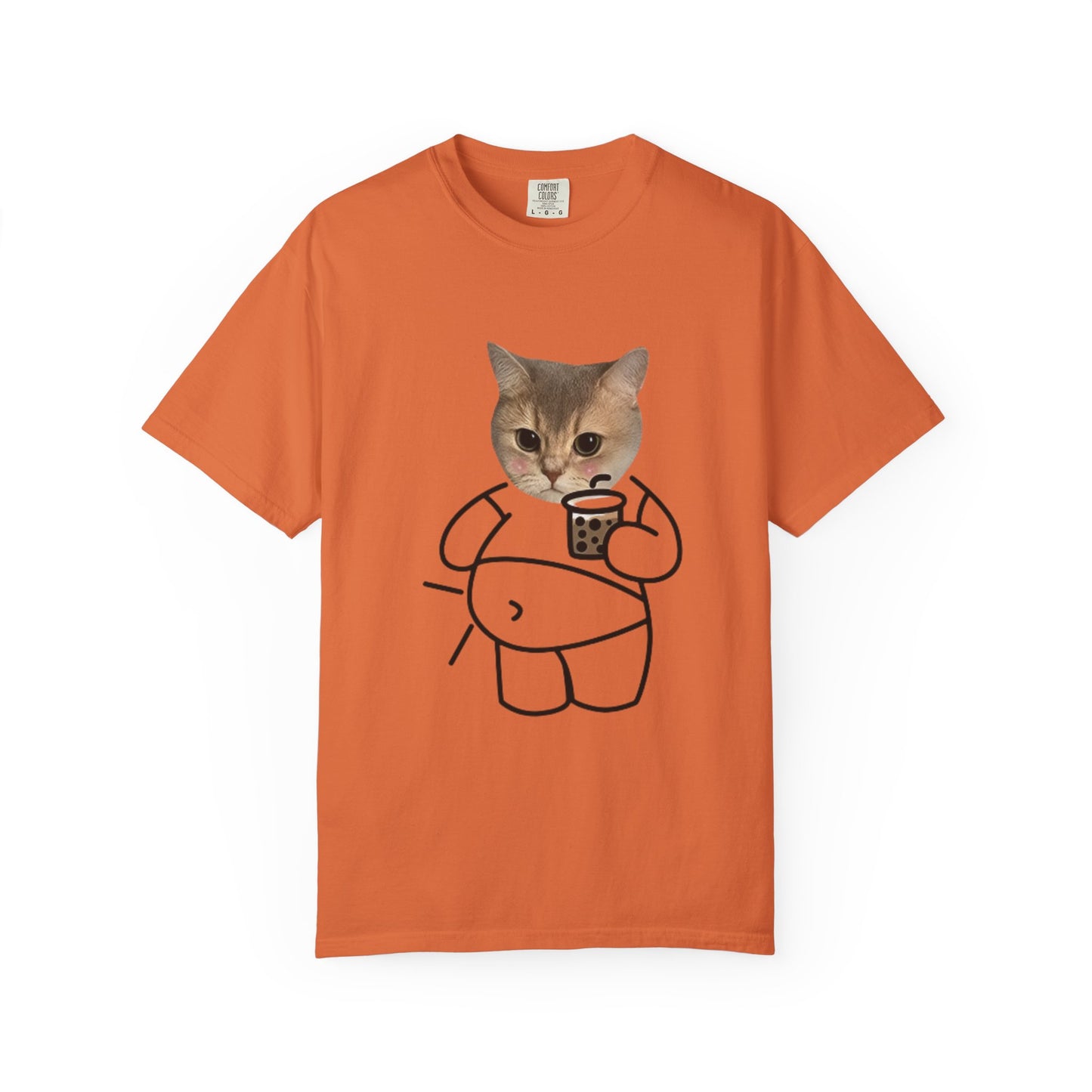 Cartoon Cute Cat Unisex T-Shirt