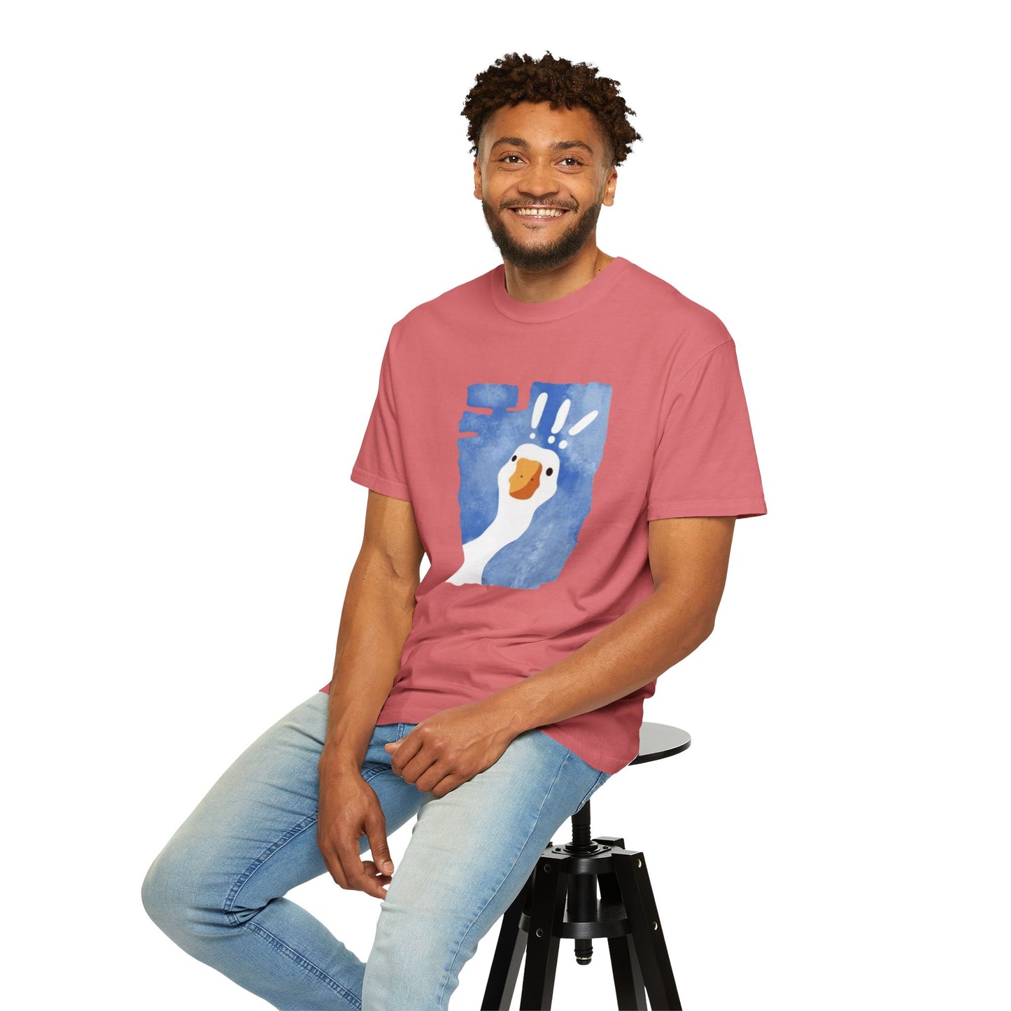 Cartoon Whimsical Goose T-Shirt