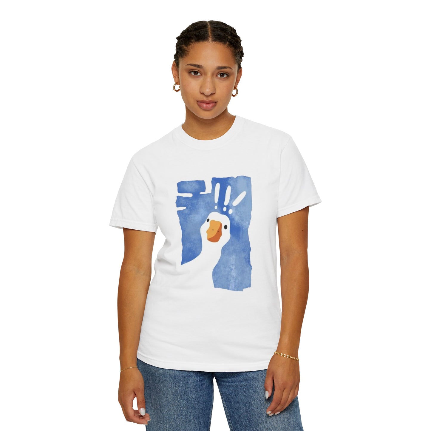 Cartoon Whimsical Goose T-Shirt