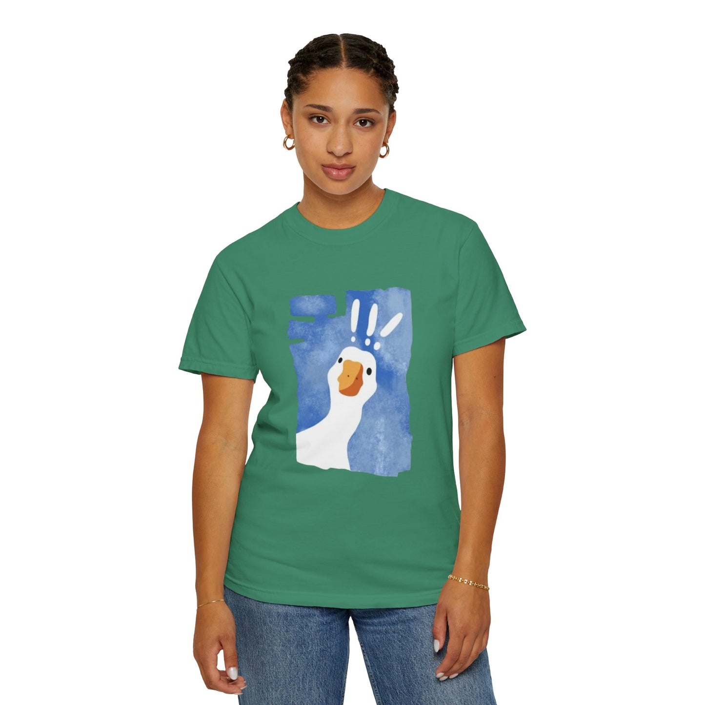 Cartoon Whimsical Goose T-Shirt