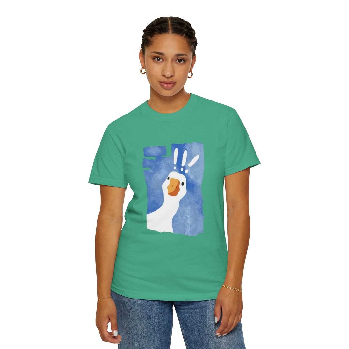 Cartoon Whimsical Goose T-Shirt