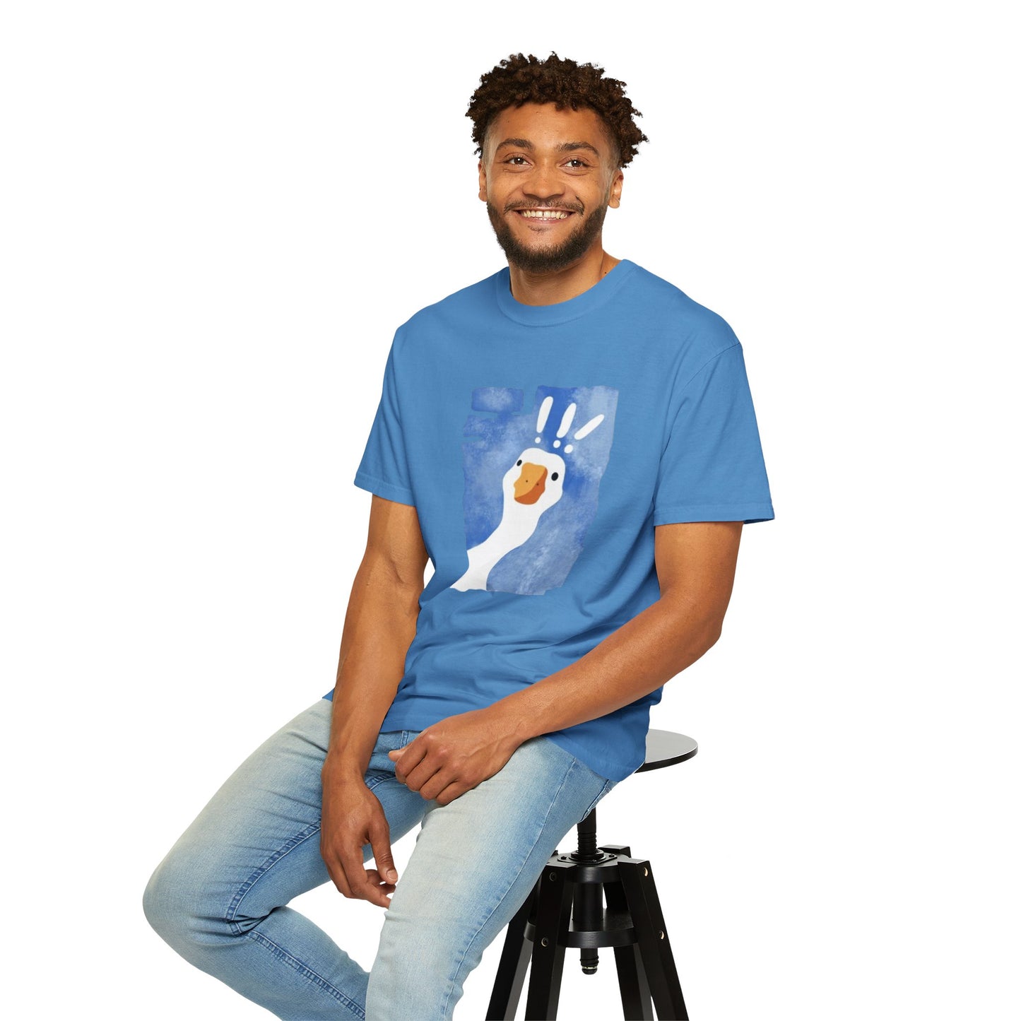 Cartoon Whimsical Goose T-Shirt