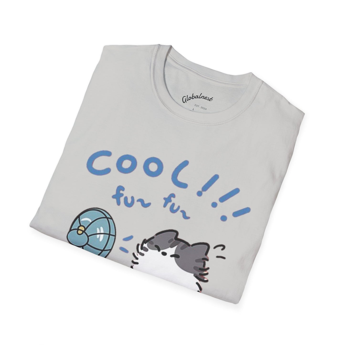 Cartoon Cool Cat Unisex T-Shirt