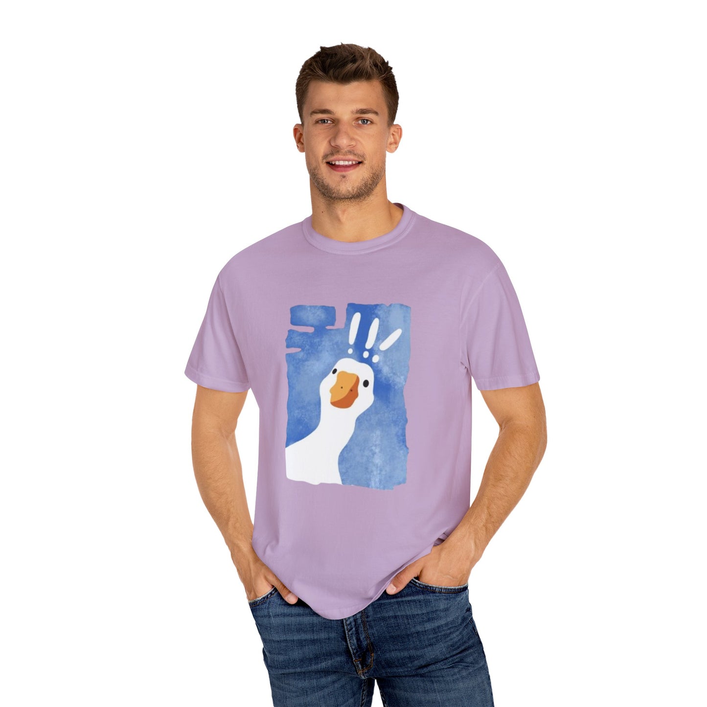 Cartoon Whimsical Goose T-Shirt