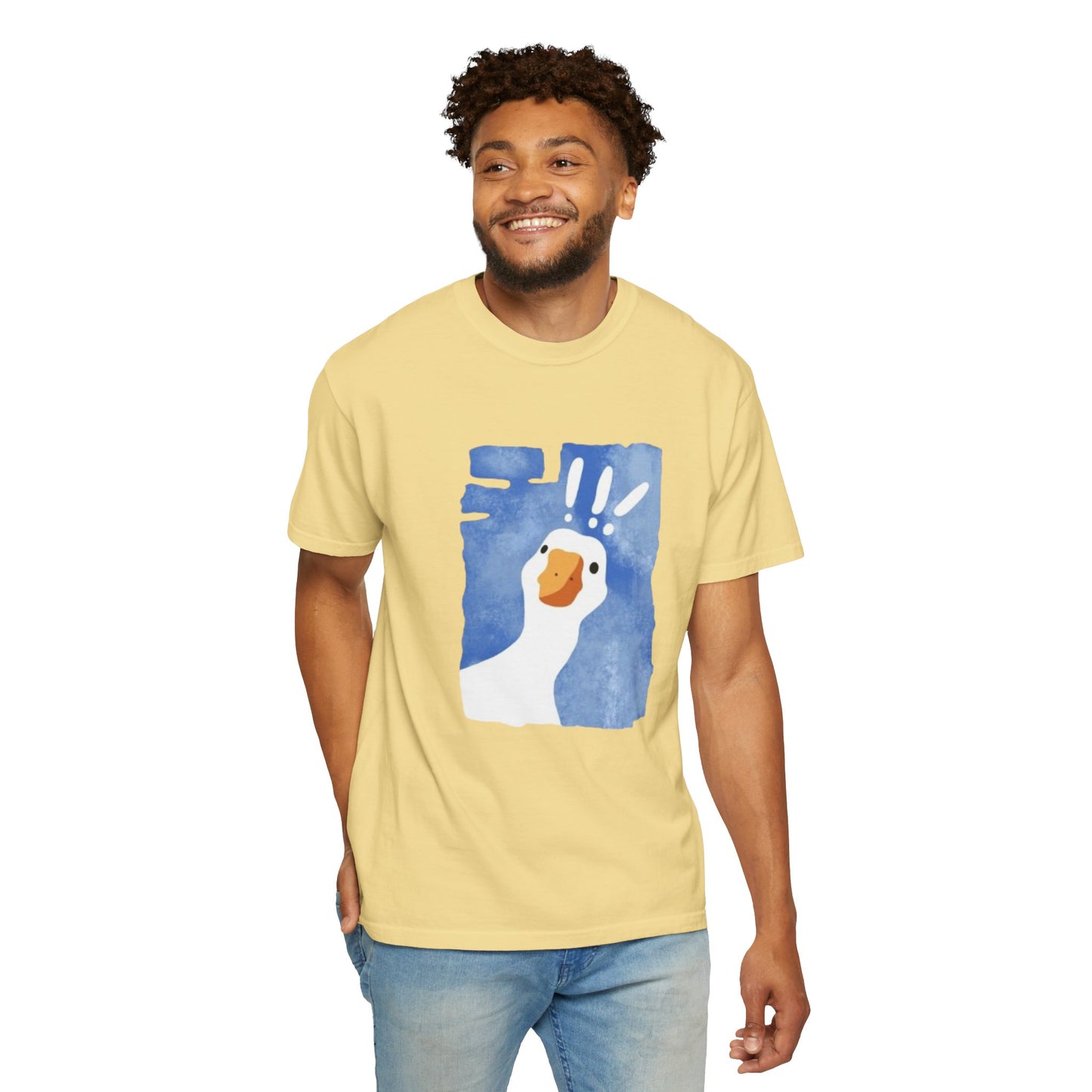 Cartoon Whimsical Goose T-Shirt