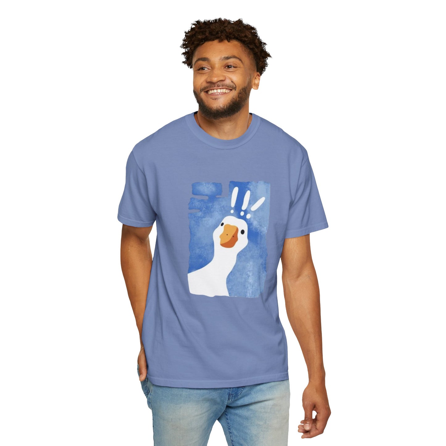 Cartoon Whimsical Goose T-Shirt