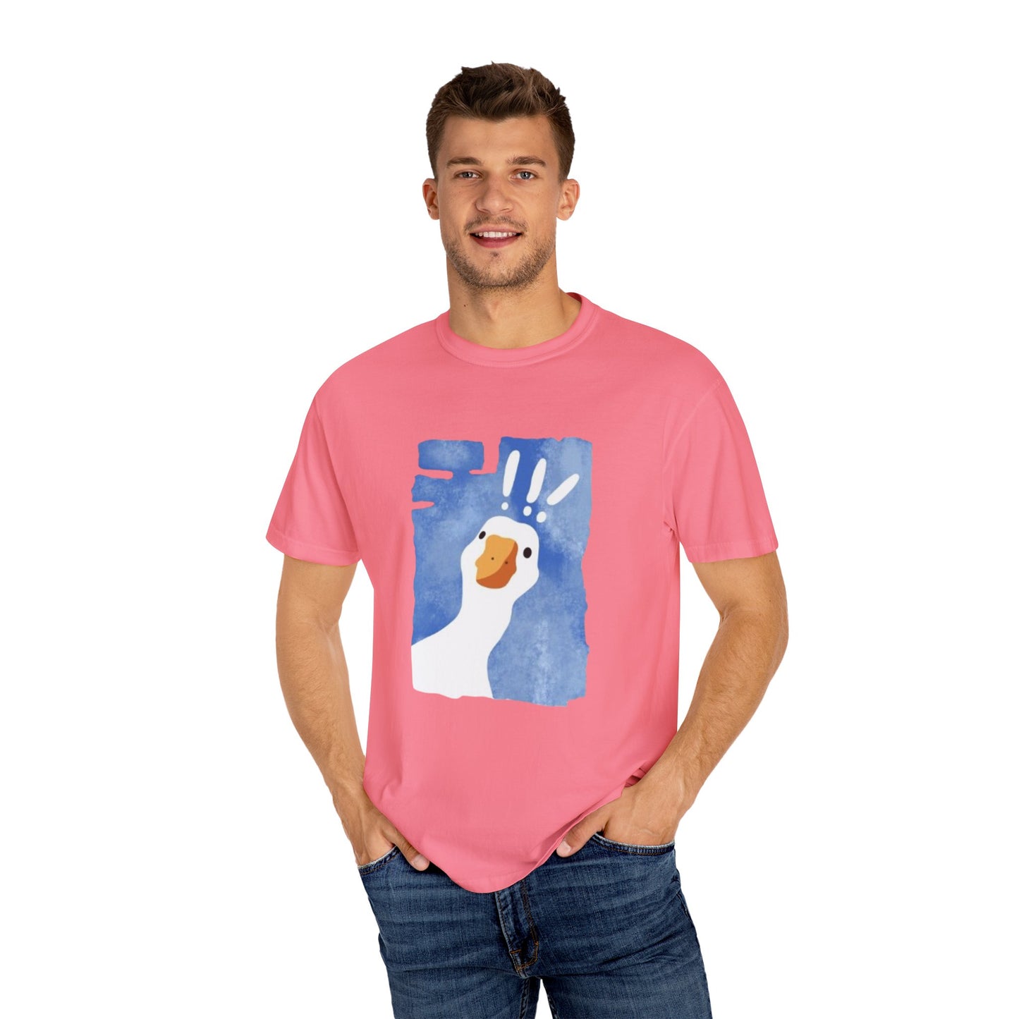 Cartoon Whimsical Goose T-Shirt