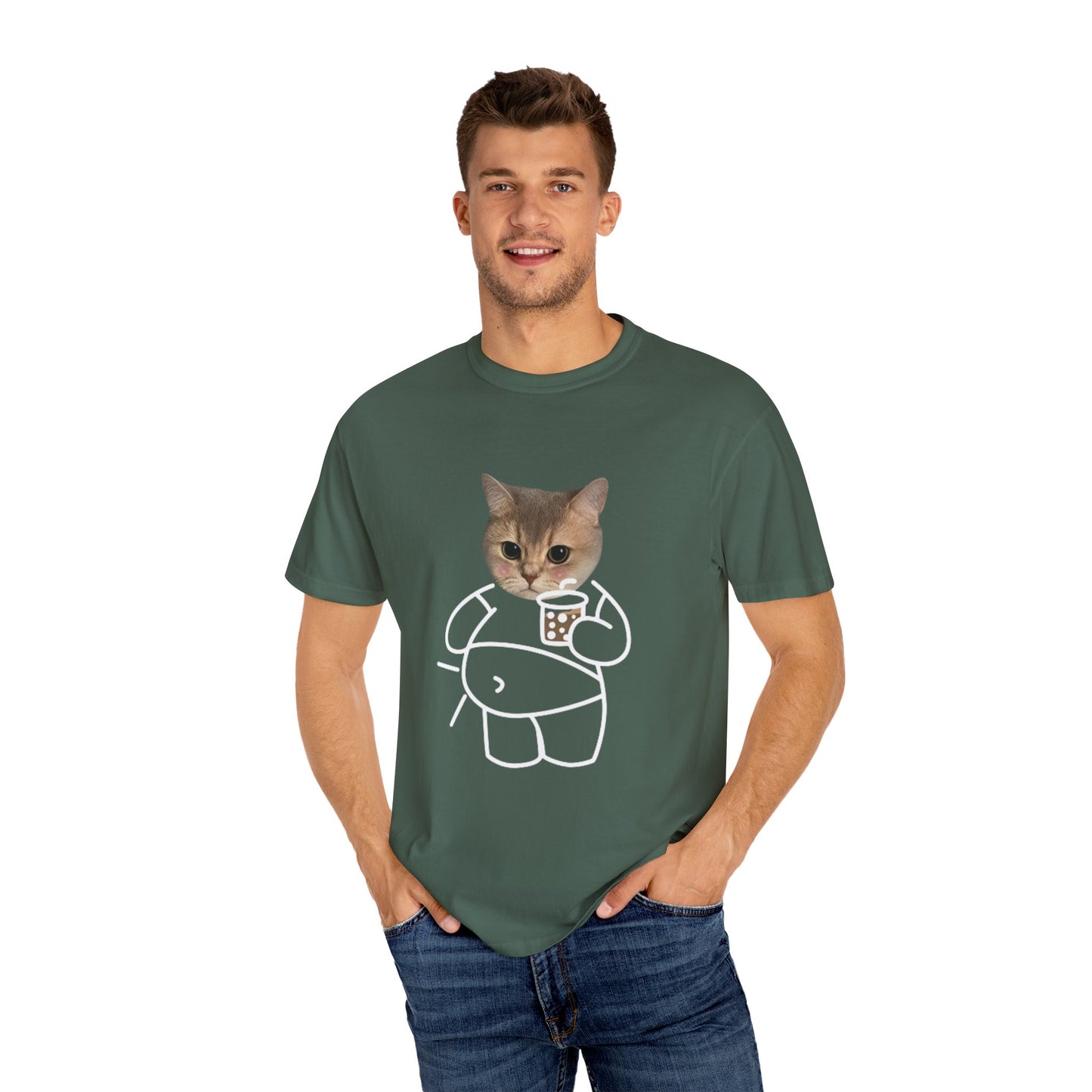 Cartoon Cute Cat Unisex T-Shirt