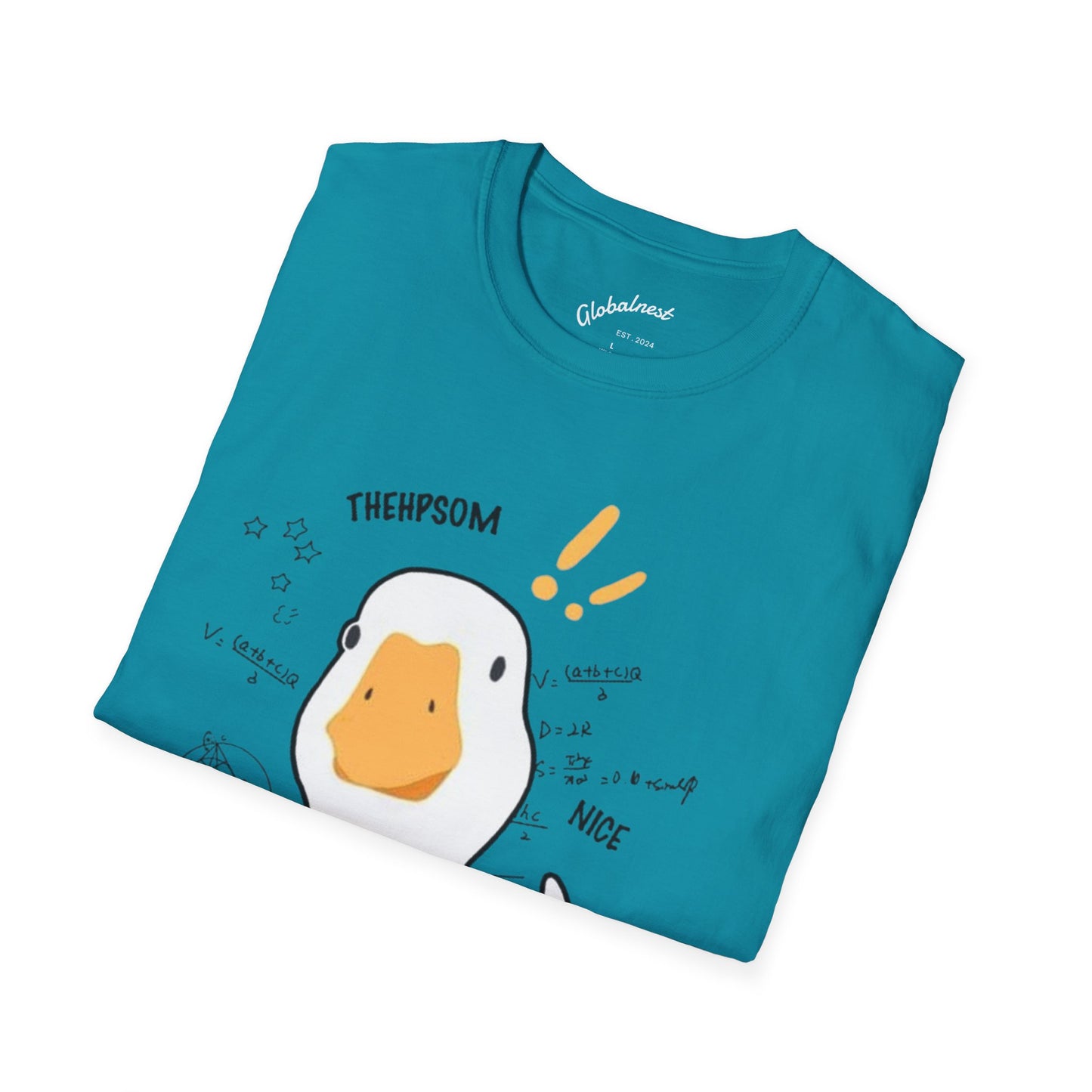 Cartoon Quirky Goose Unisex T-Shirt