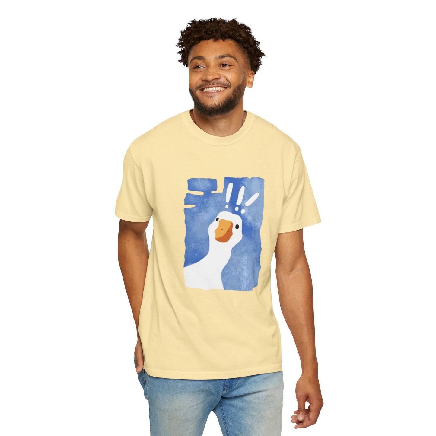 Cartoon Whimsical Goose T-Shirt