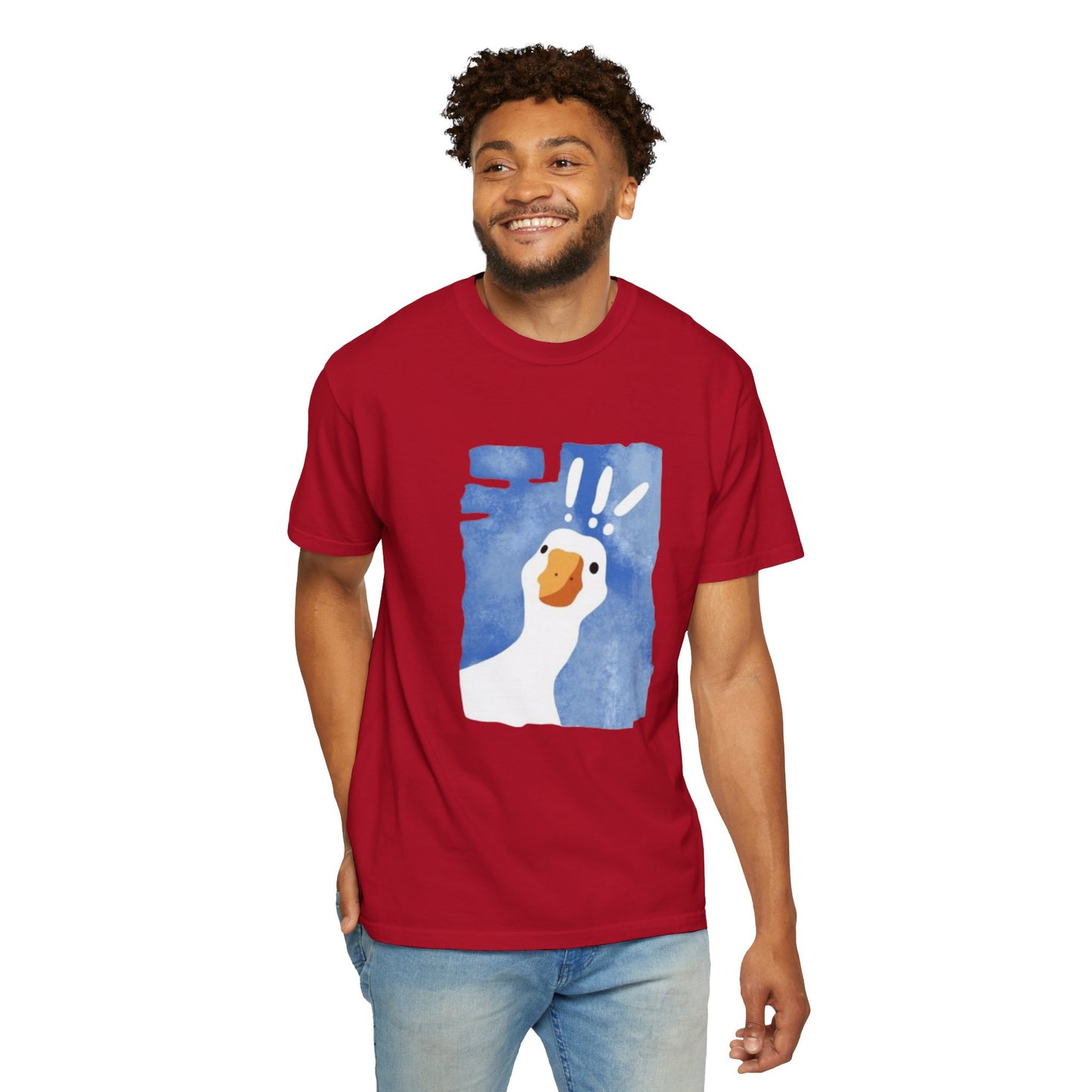 Cartoon Whimsical Goose T-Shirt