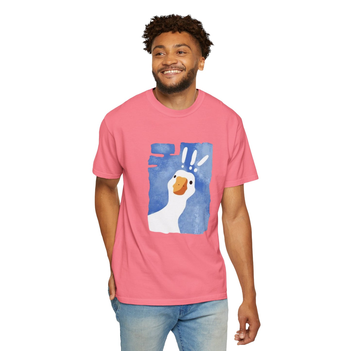 Cartoon Whimsical Goose T-Shirt