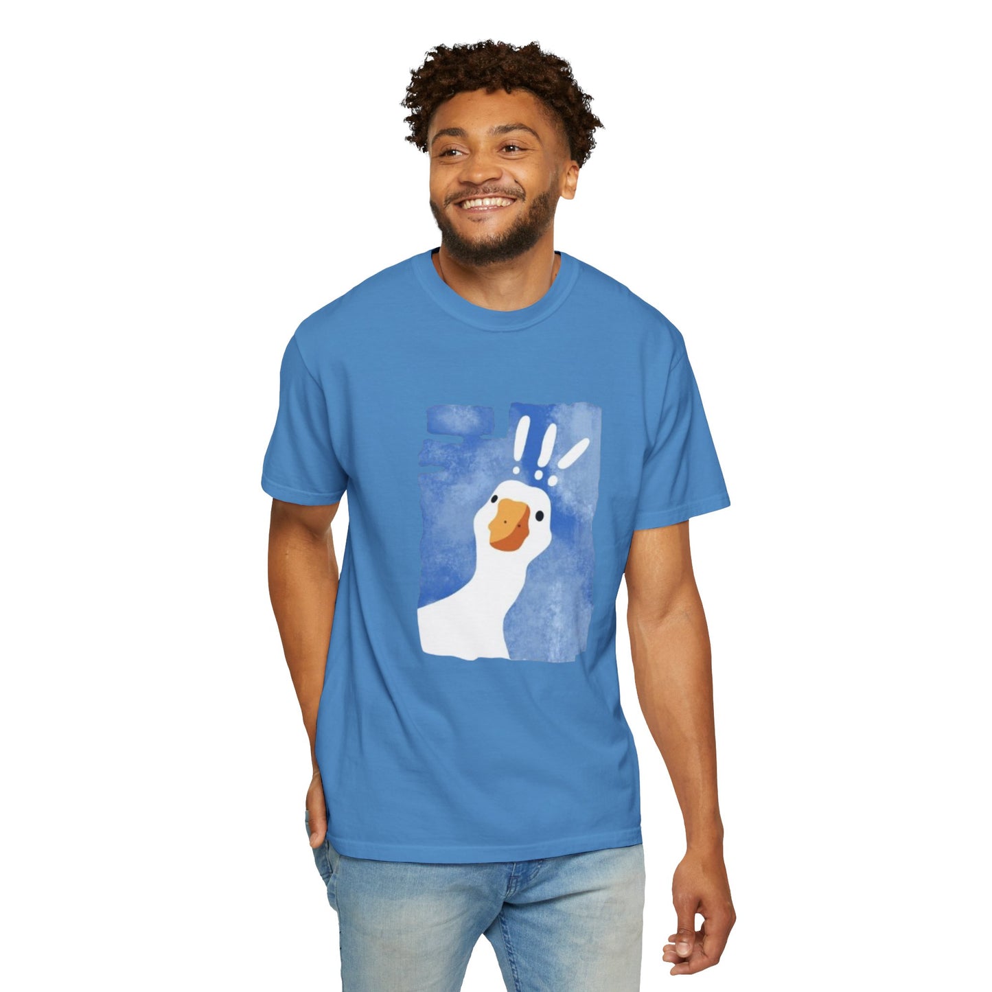 Cartoon Whimsical Goose T-Shirt
