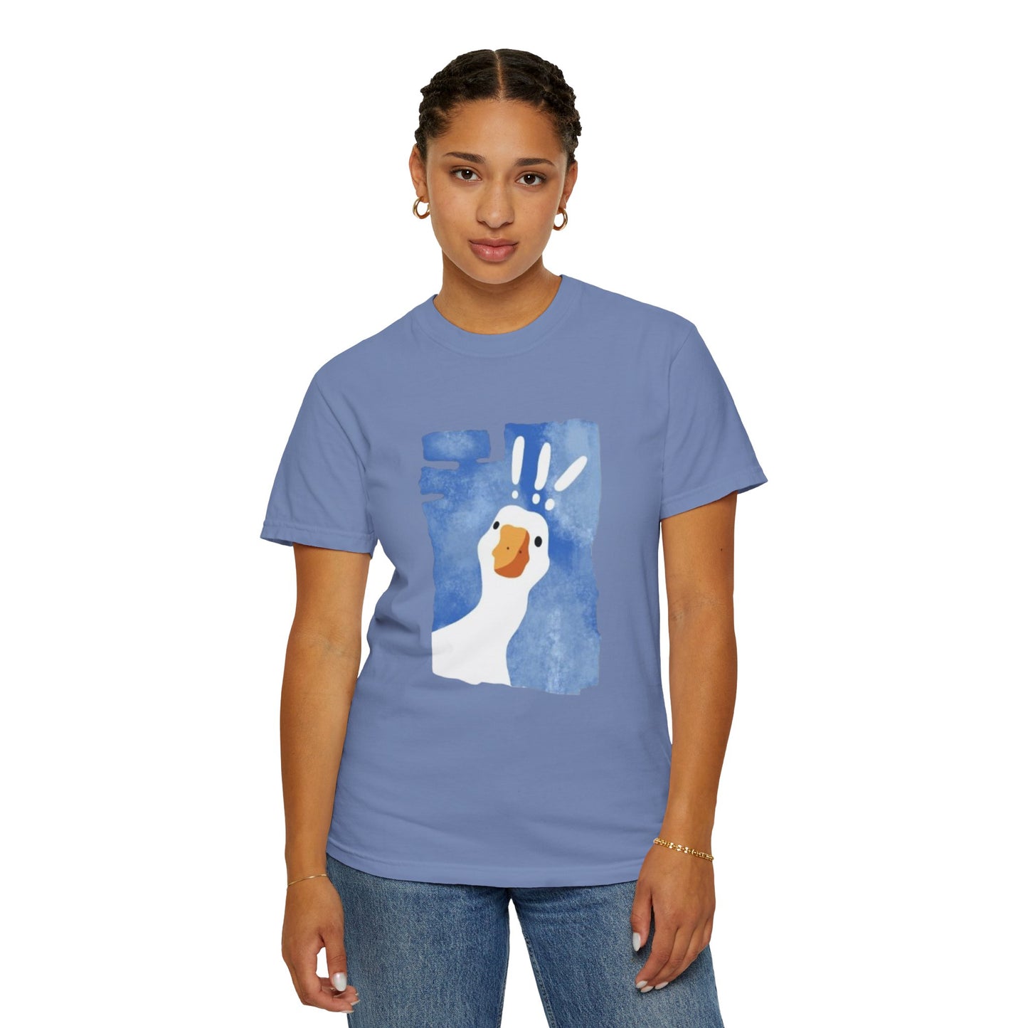 Cartoon Whimsical Goose T-Shirt