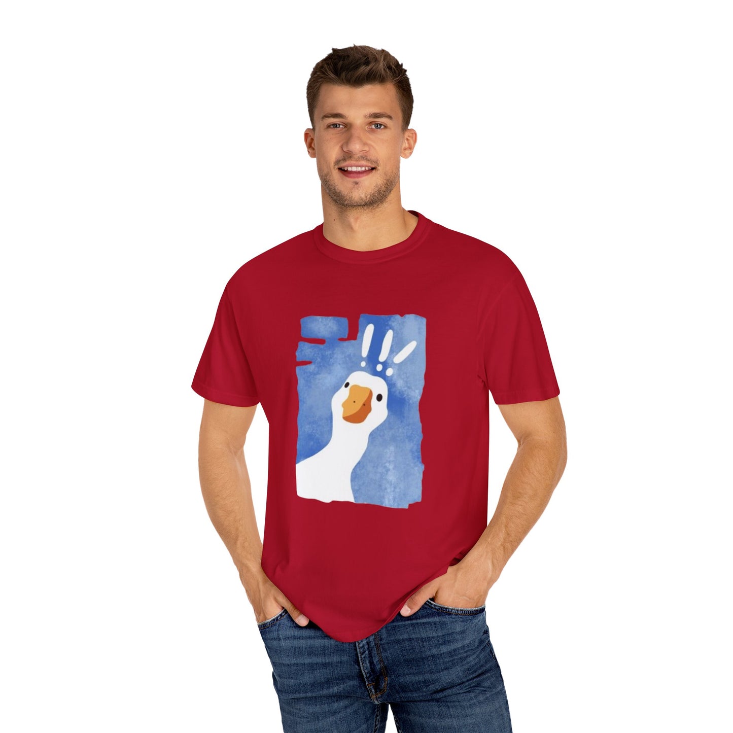 Cartoon Whimsical Goose T-Shirt