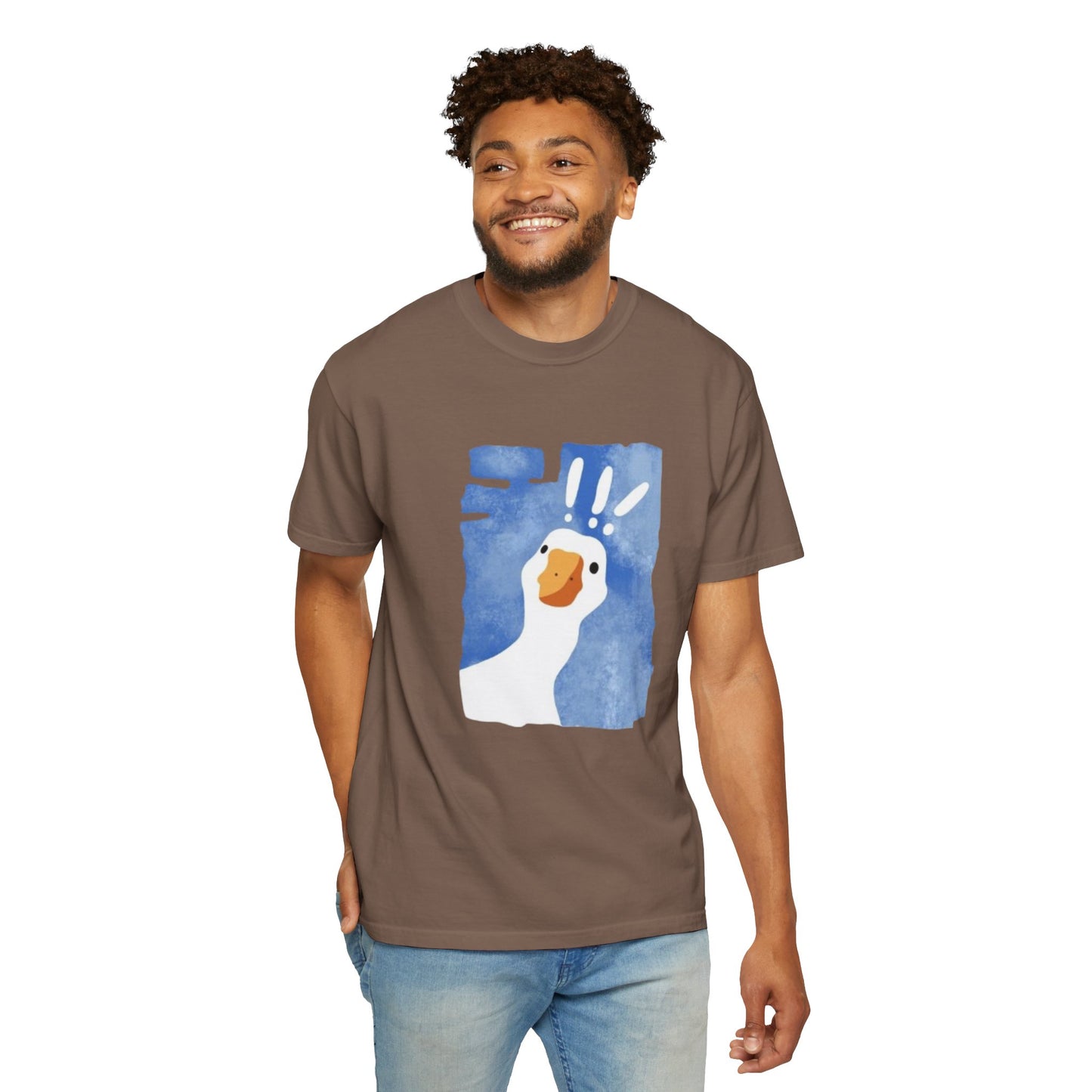 Cartoon Whimsical Goose T-Shirt