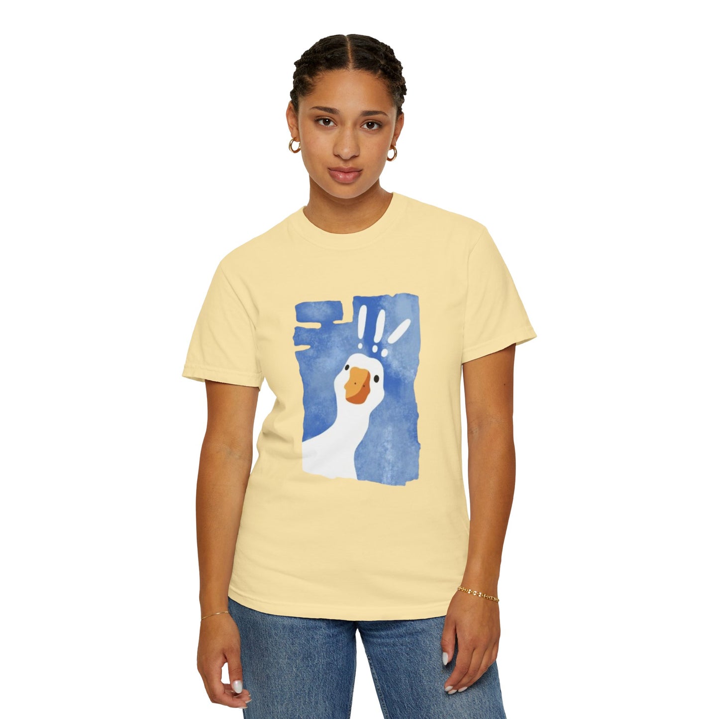 Cartoon Whimsical Goose T-Shirt
