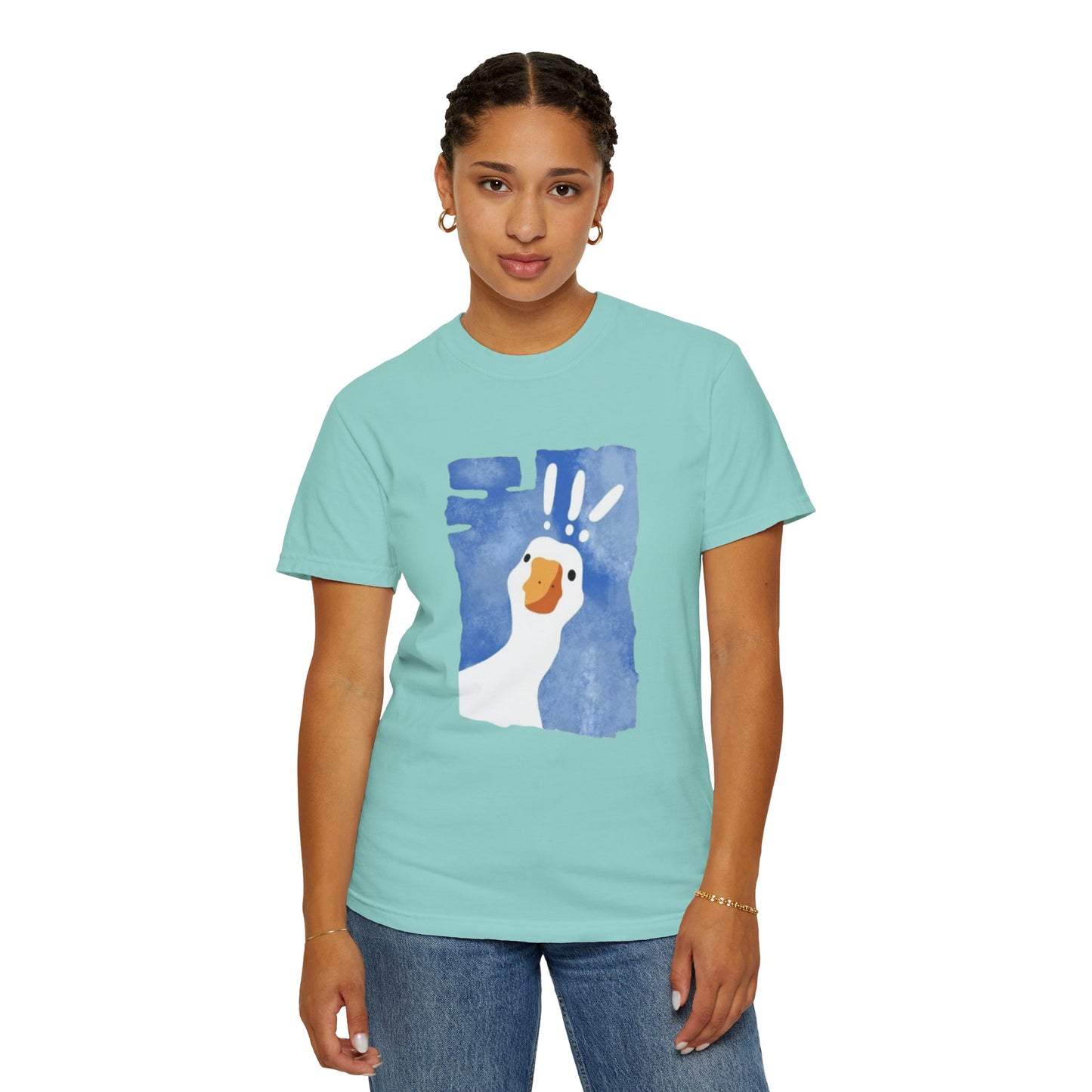 Cartoon Whimsical Goose T-Shirt