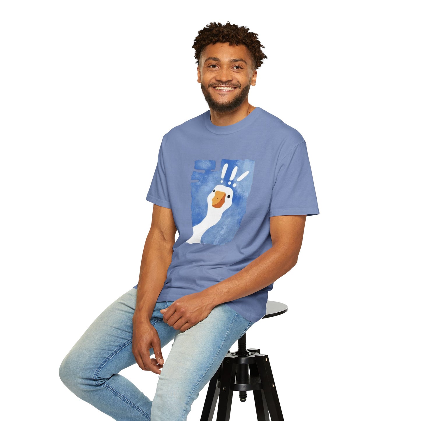 Cartoon Whimsical Goose T-Shirt