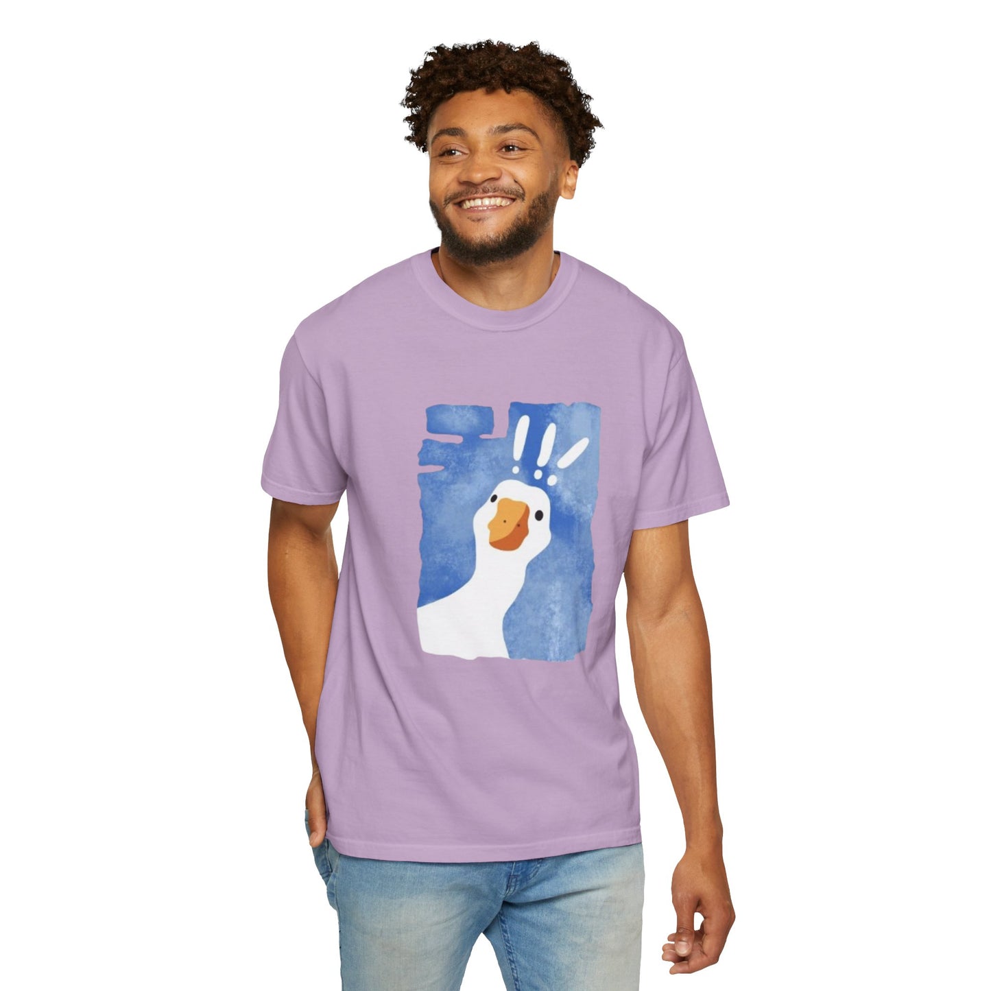 Cartoon Whimsical Goose T-Shirt